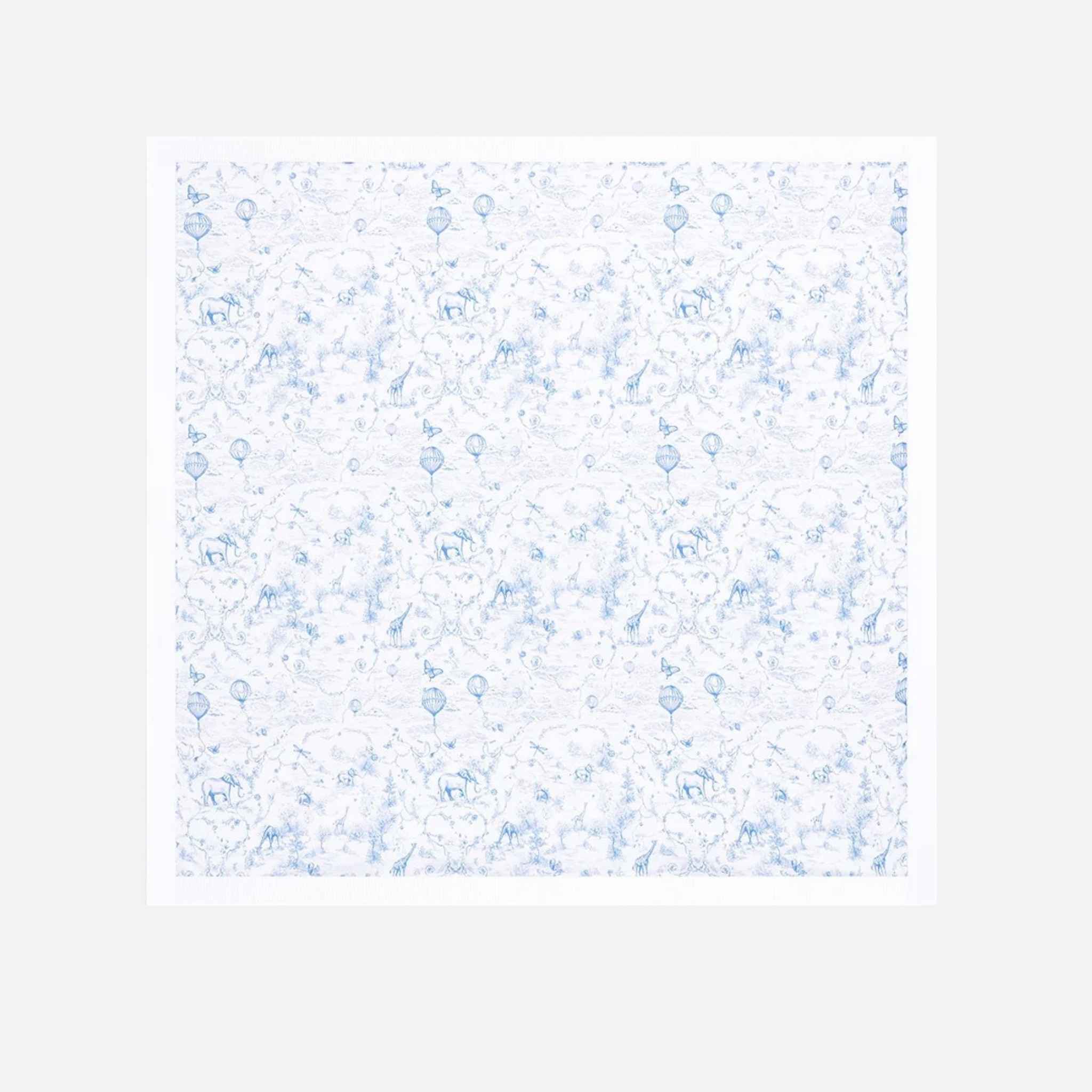 Baby Blanket White Cotton Knit - Image 5