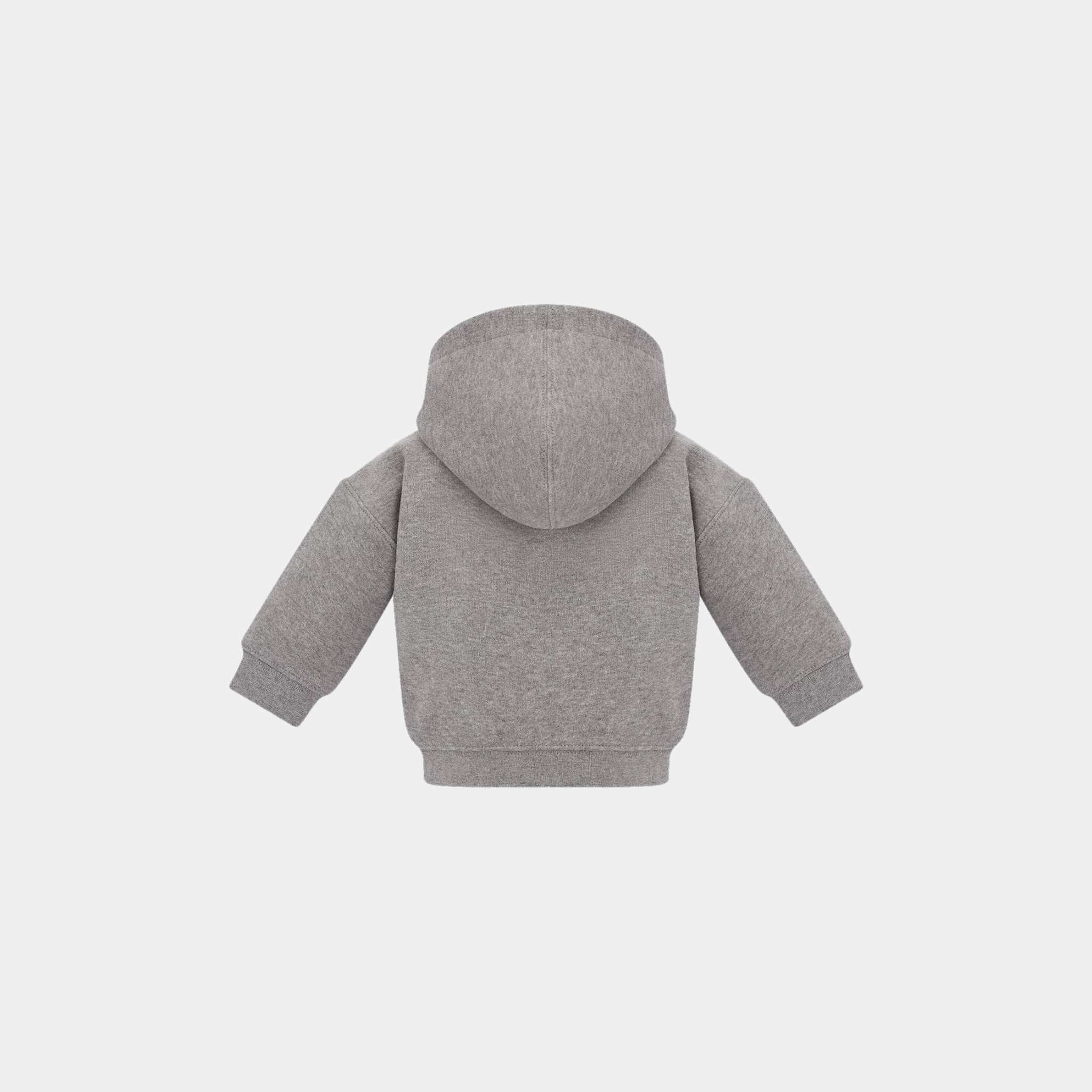 Baby Christian Dior Couture Zipped Hoodie Cotton Fleece - Image 2
