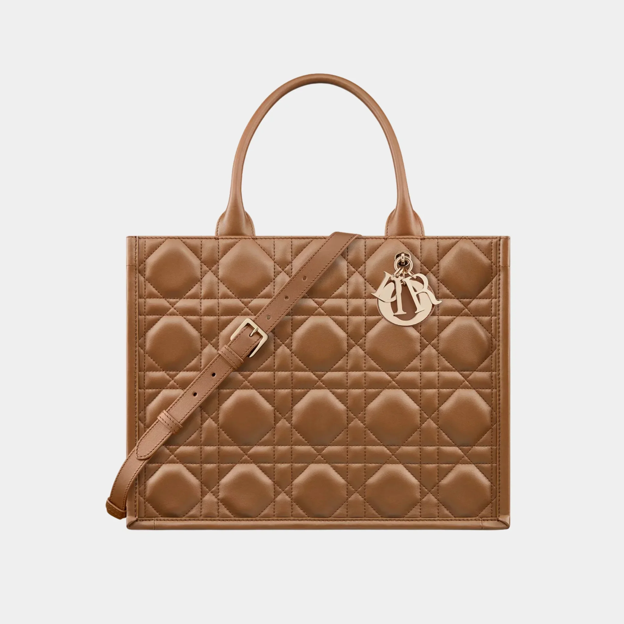 Book Tote Medium Bag Macrocannage Calfskin - Image 10