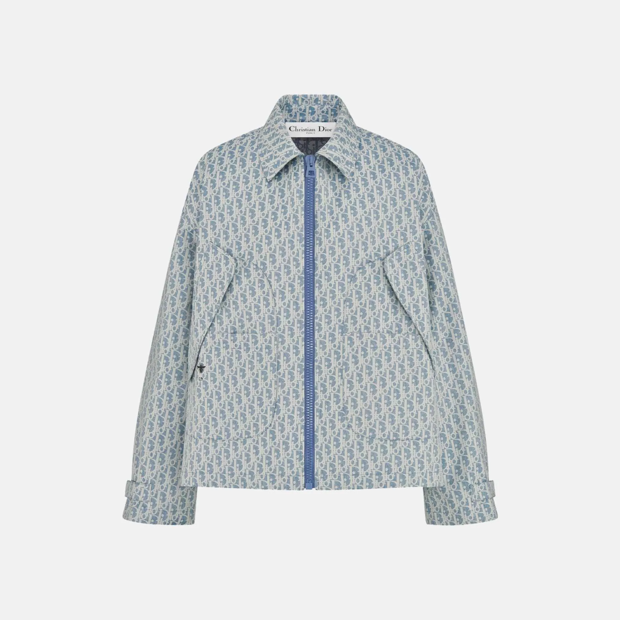 Dioriviera Jacket In Dior Oblique Jacquard Technical Taffeta