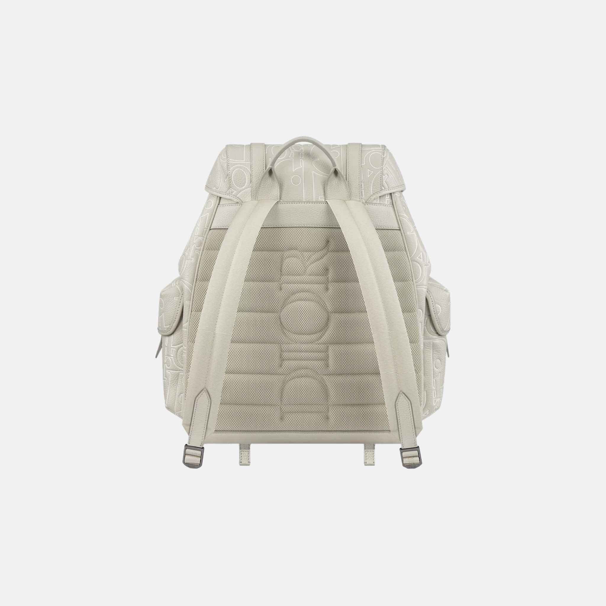 Hit The Road Backpack In Outline Leather And Grained Calfskin - Image 3