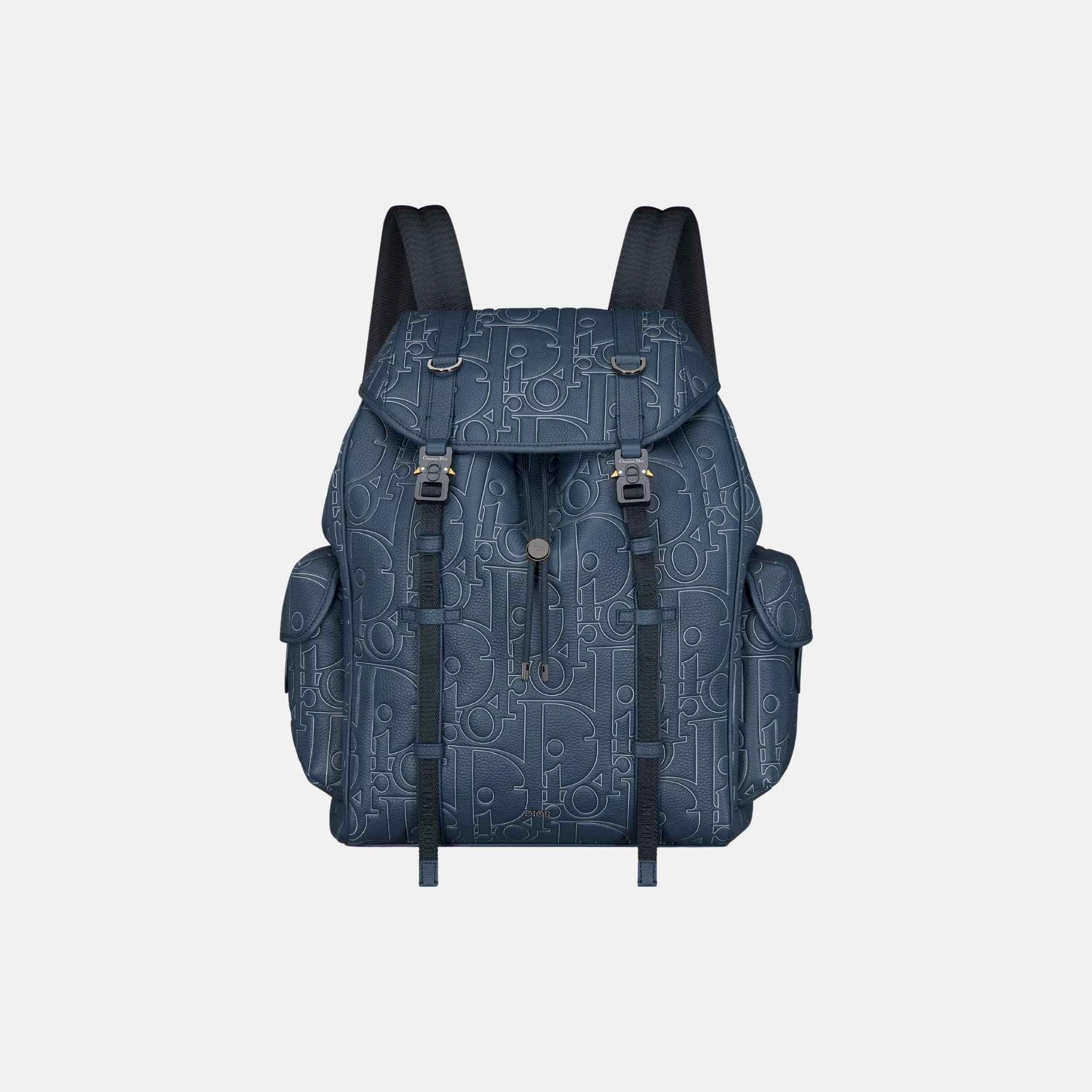 Hit The Road Backpack In Outline Leather And Grained Calfskin - Image 4