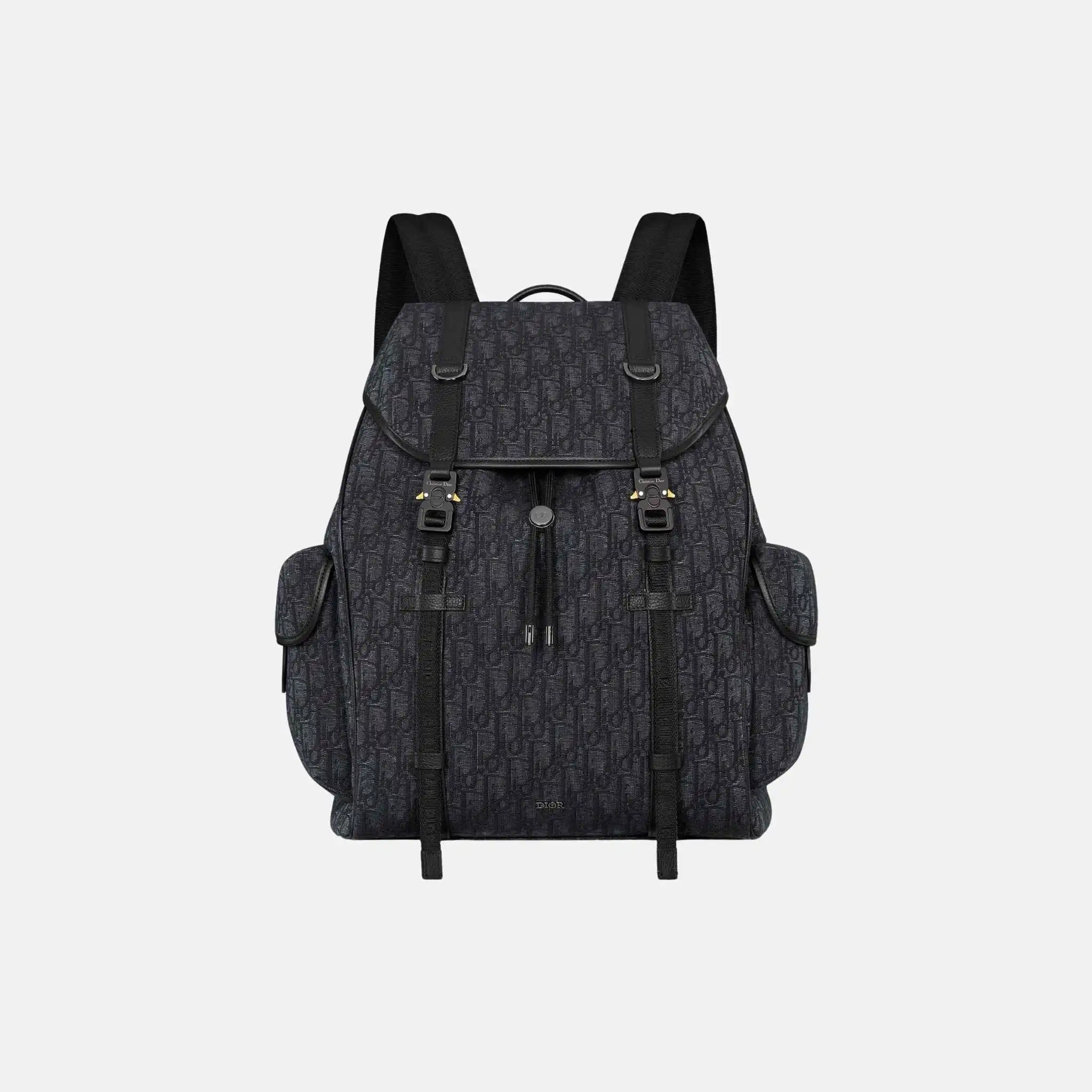 Hit The Road Flap Backpack in Calfskin and Jacquard - Image 4