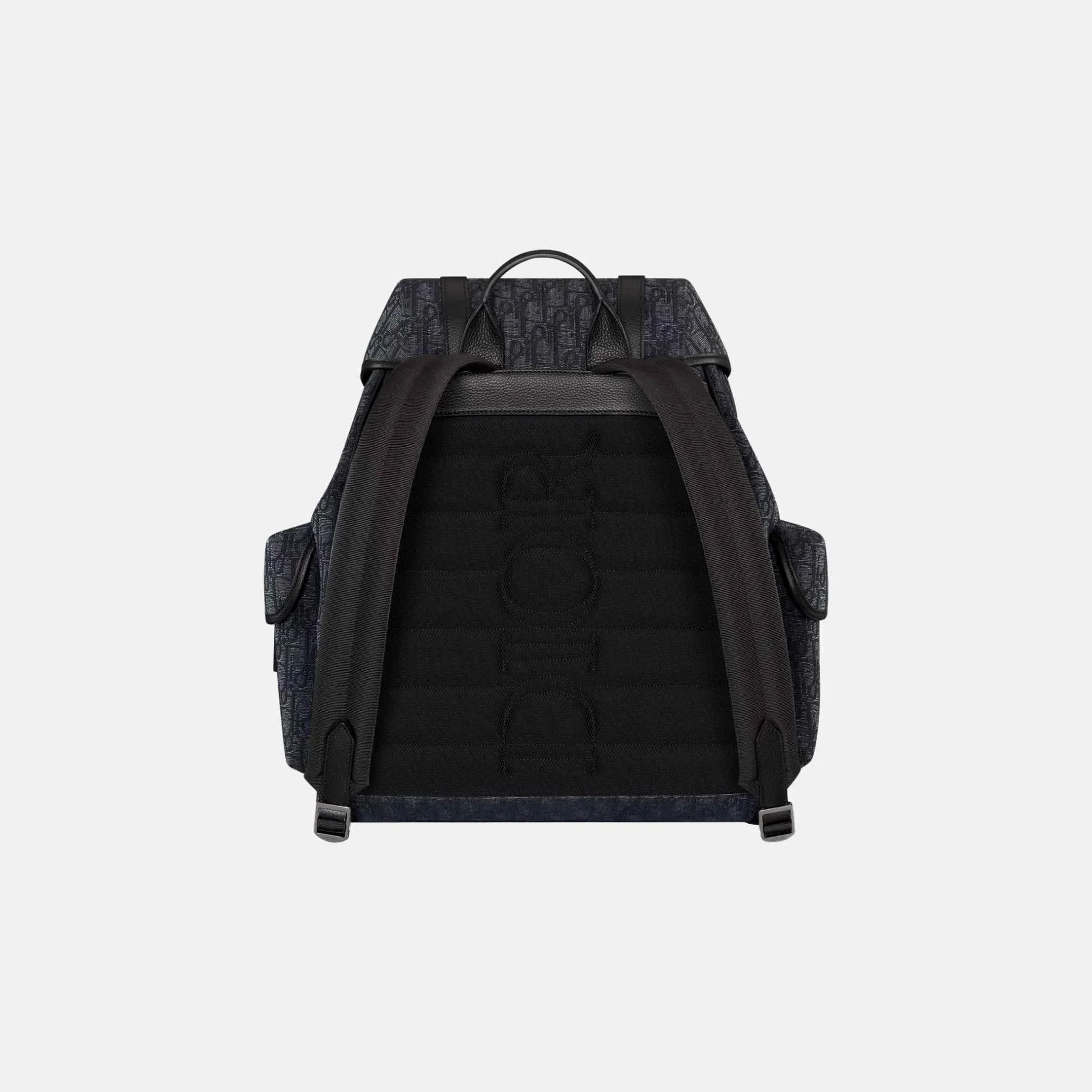 Hit The Road Flap Backpack in Calfskin and Jacquard - Image 5