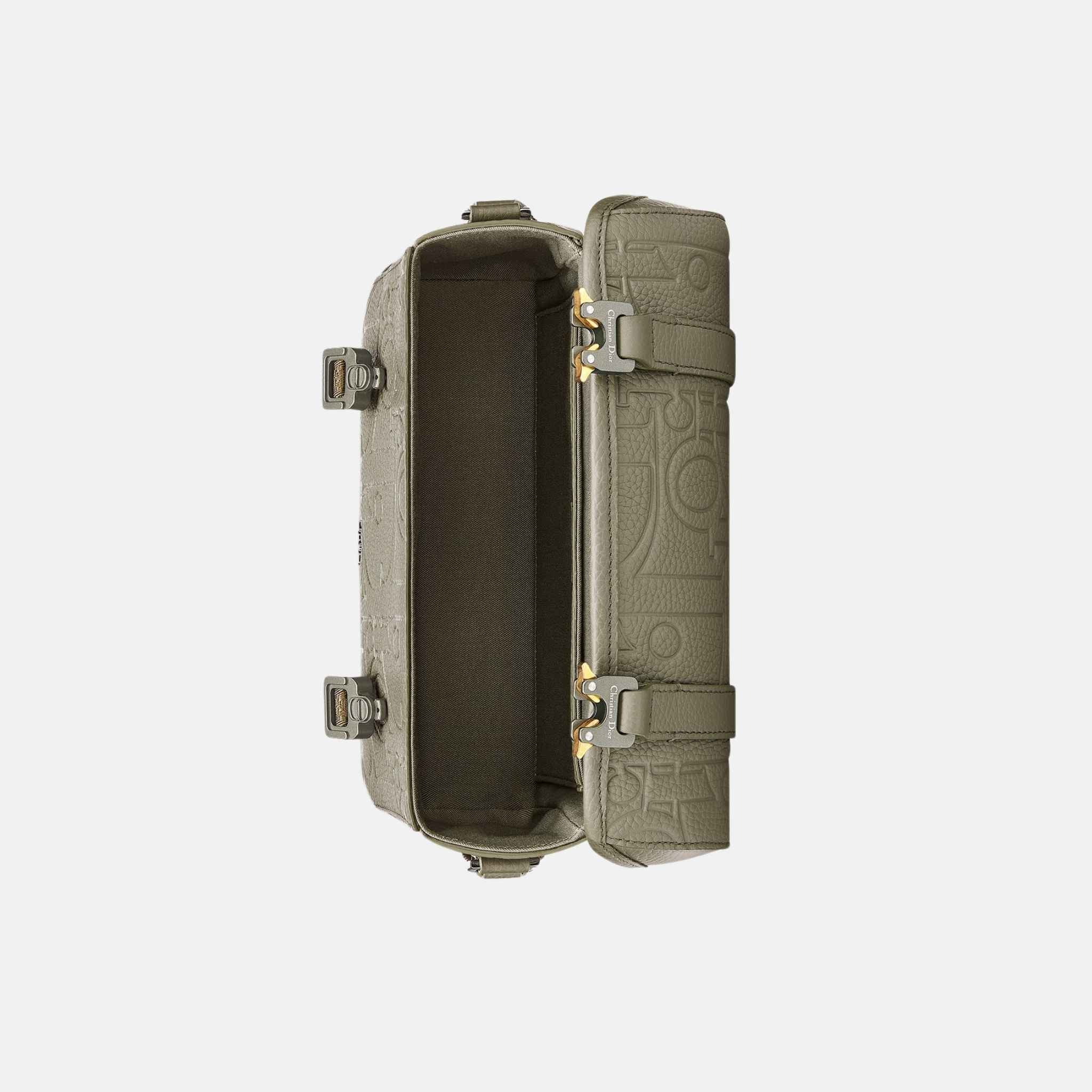 Hit The Road Messenger Bag In Gravity Leather - Image 2