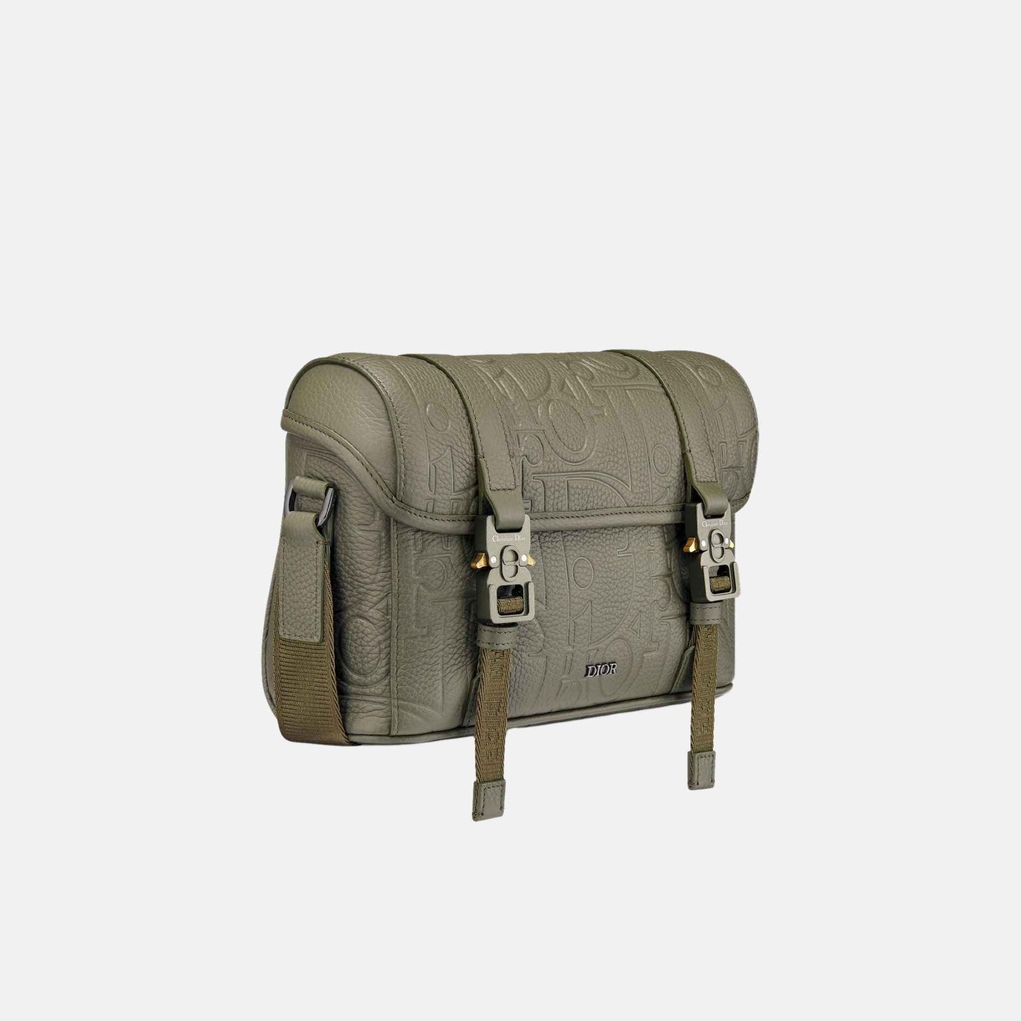 Hit The Road Messenger Bag In Gravity Leather - Image 3