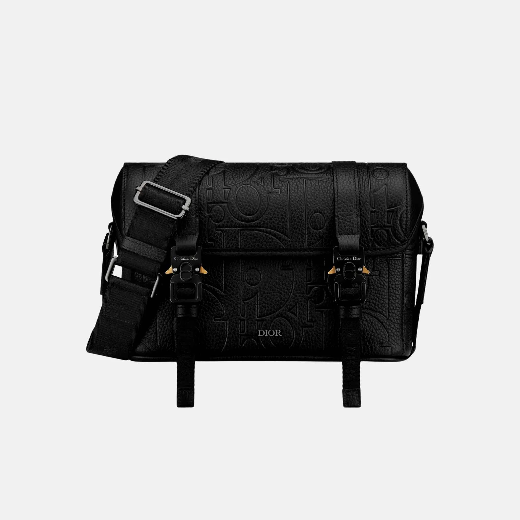 Hit The Road Messenger Bag In Gravity Leather - Image 4