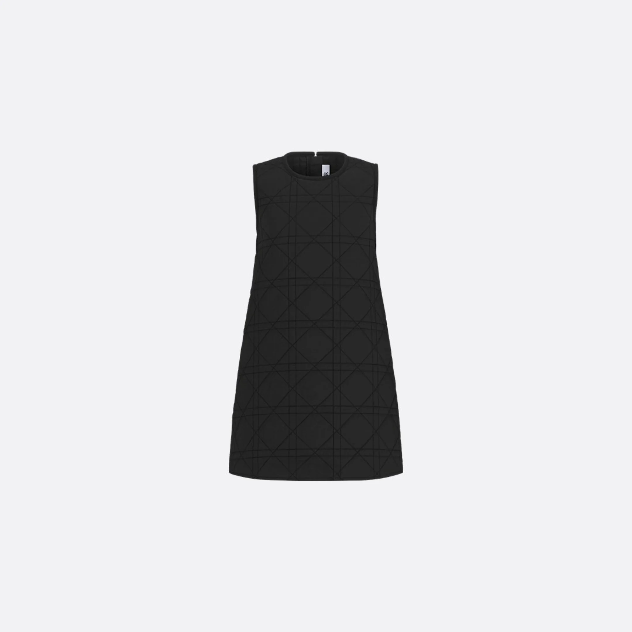 Kids A Line Dress Macrocannage Technical Fabric