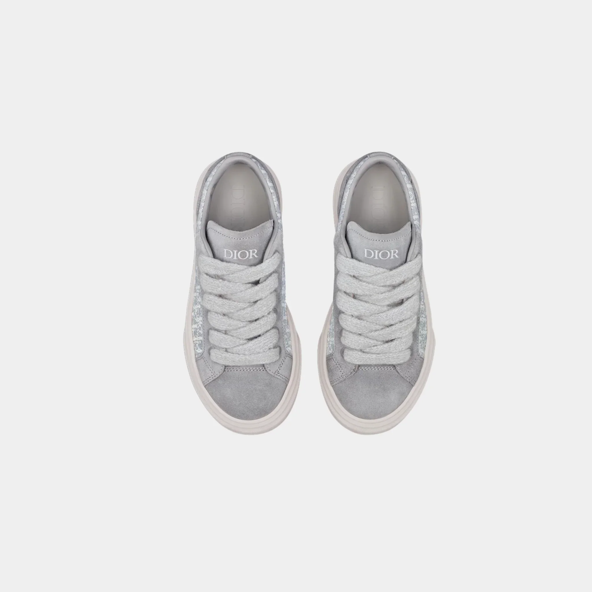 Kids B33 Low Top Sneaker Dior Oblique Jacquard Suede - Image 3