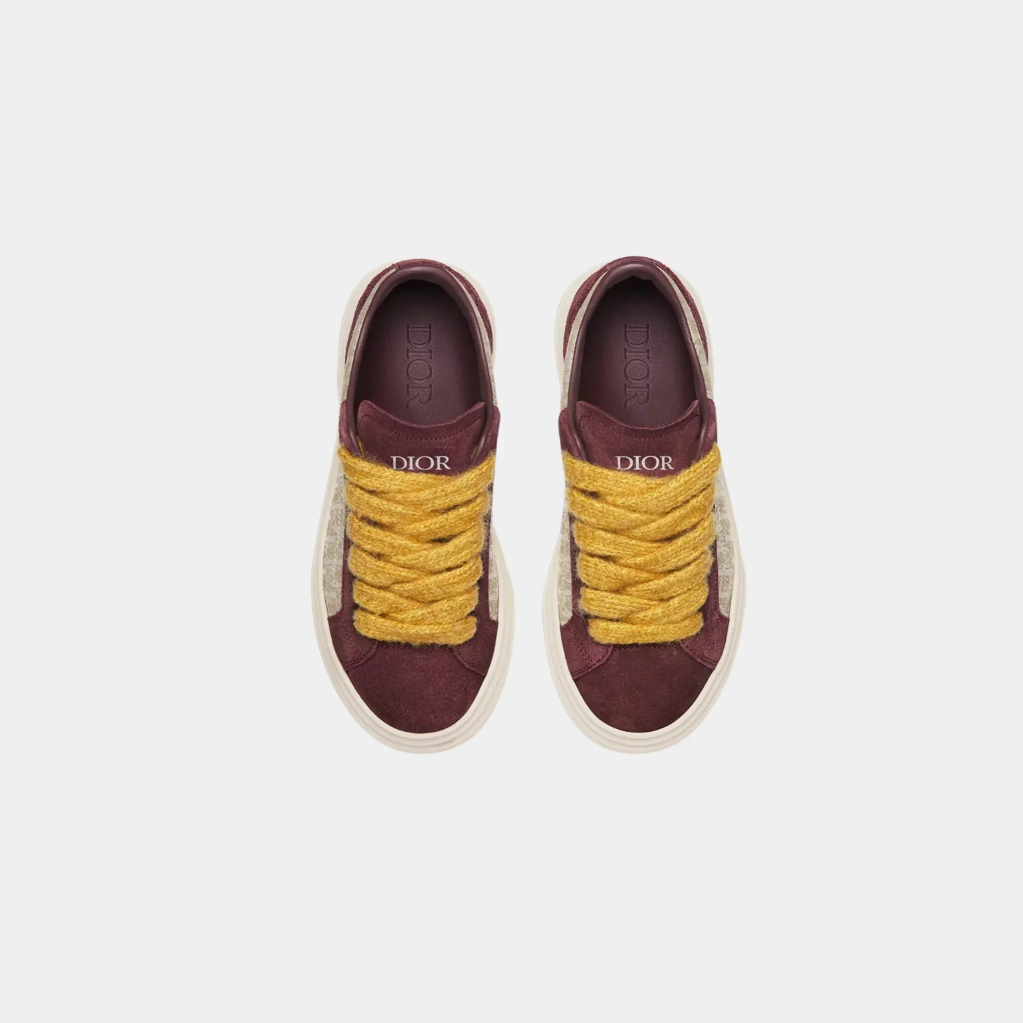 Kids B33 Low Top Sneaker Dior Oblique Jacquard Suede - Image 6