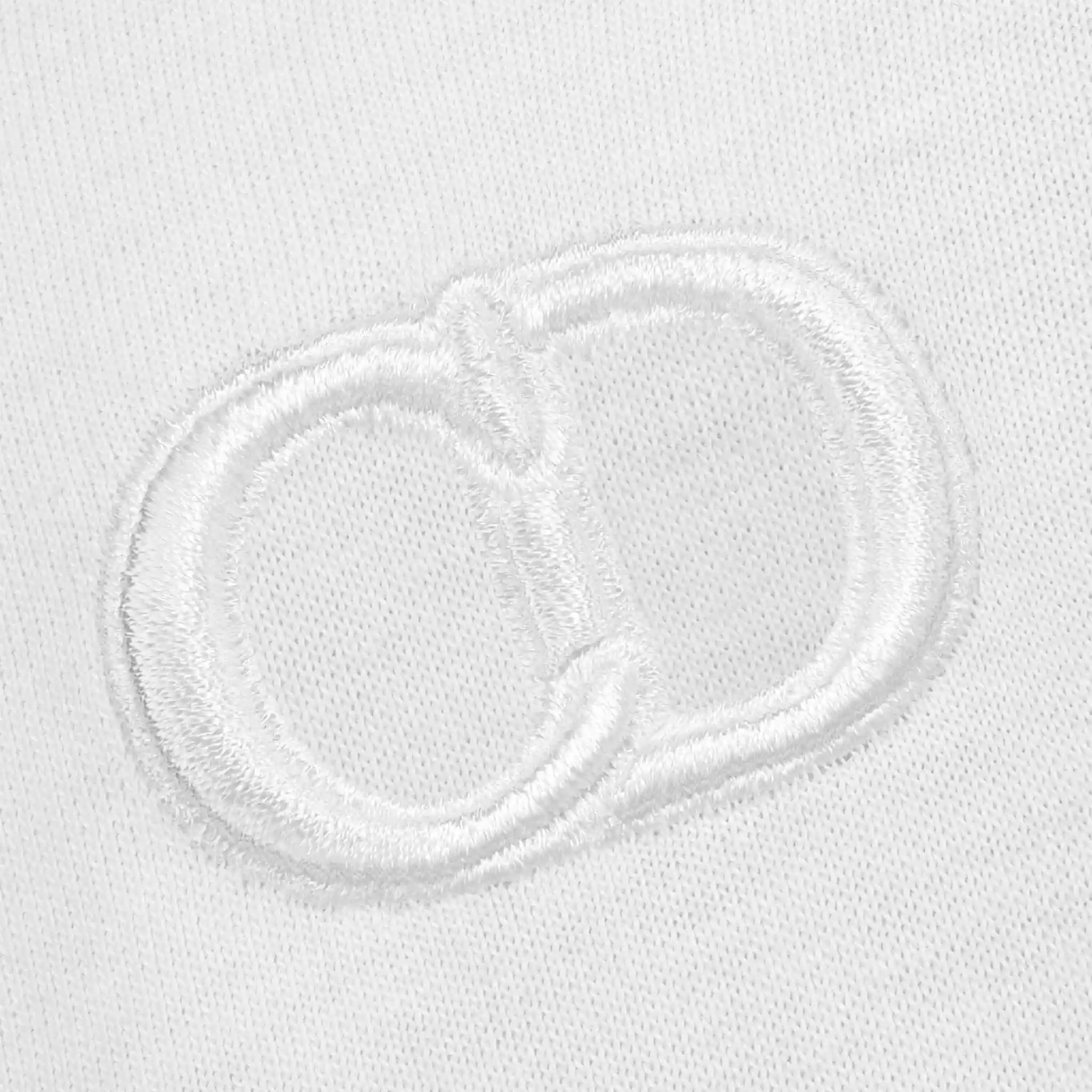 Kids CD Icon T-Shirt White Cotton Jersey - Image 3