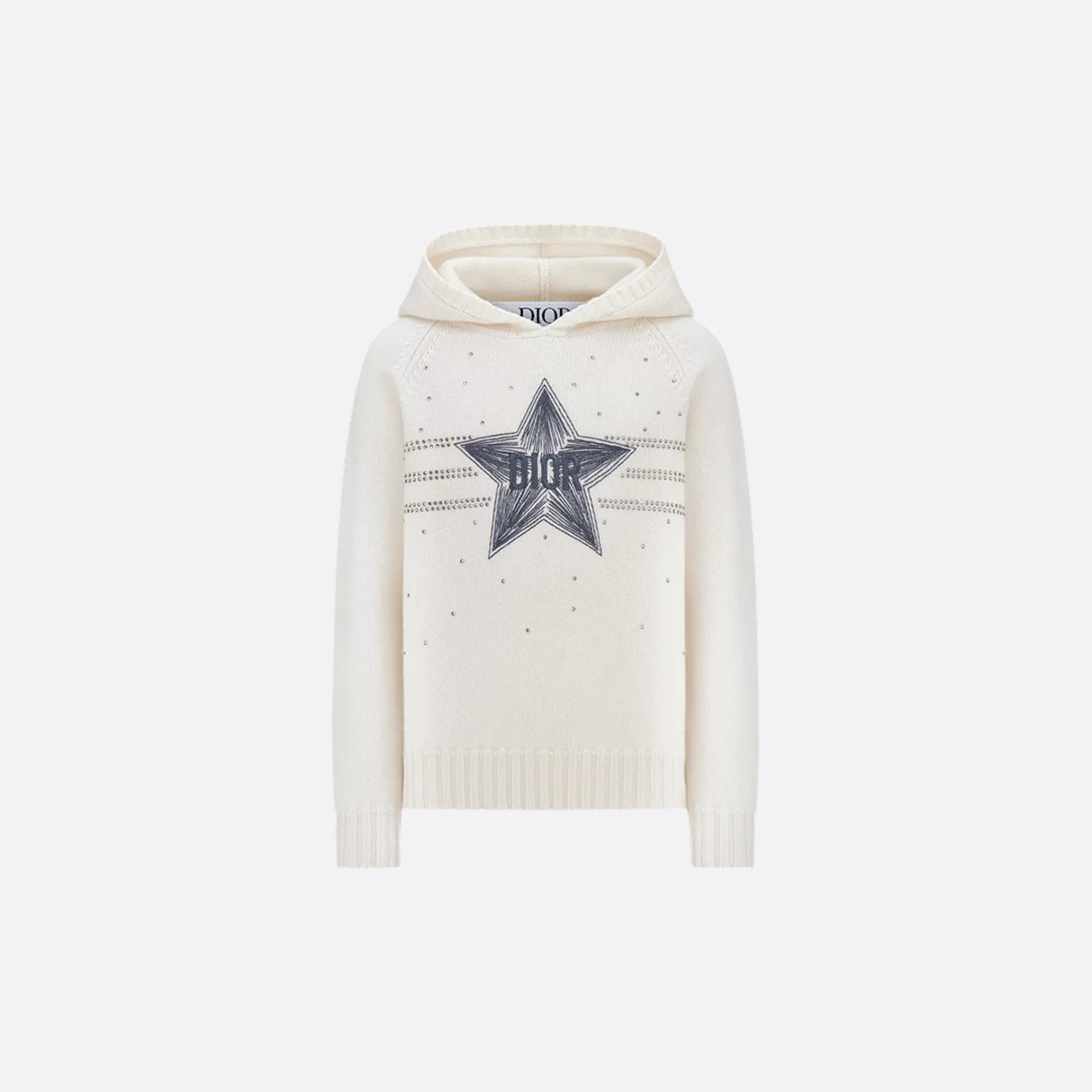 Kids Hooded Sweater Wool Knit