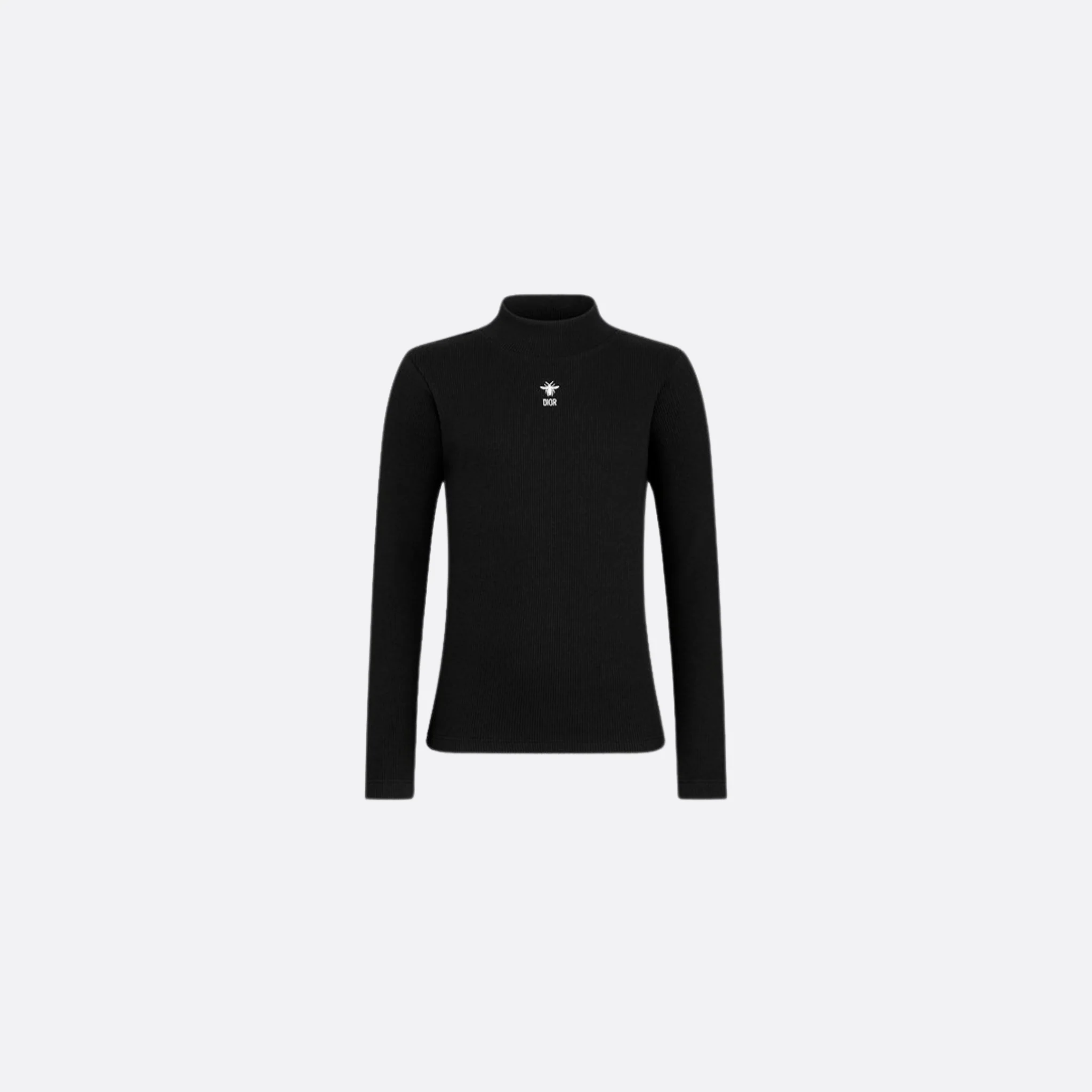 Kids' Long Sleeved T Shirt Ribbed Cotton Jersey - Image 3