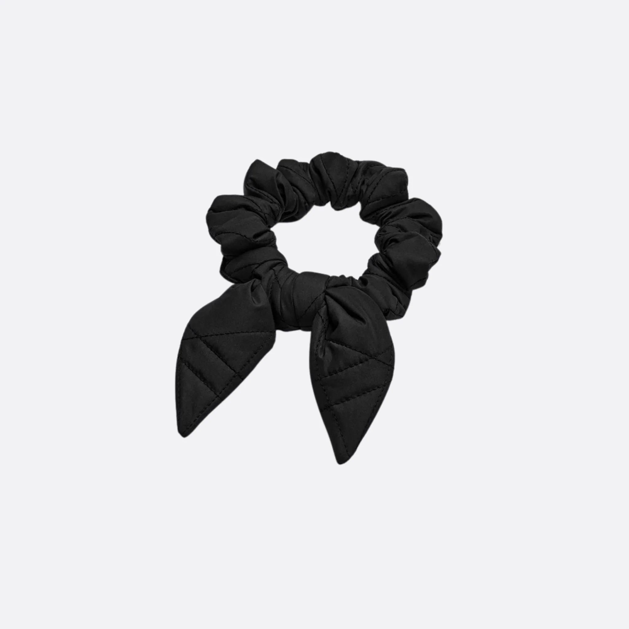 Kids Scrunchies Black Macrocannage Technical Fabric - Image 3