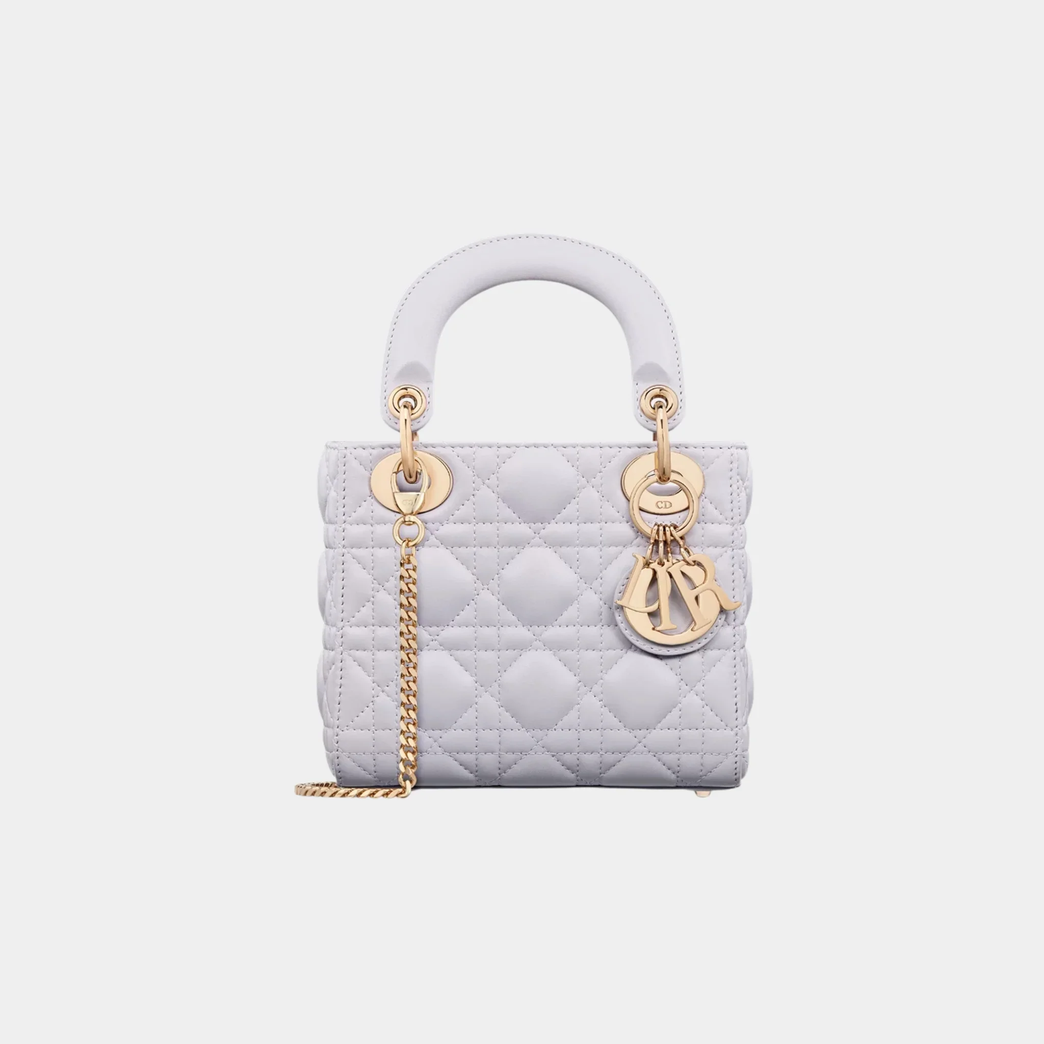Lady Dior Mini Bag Cannage Lambskin - Image 11