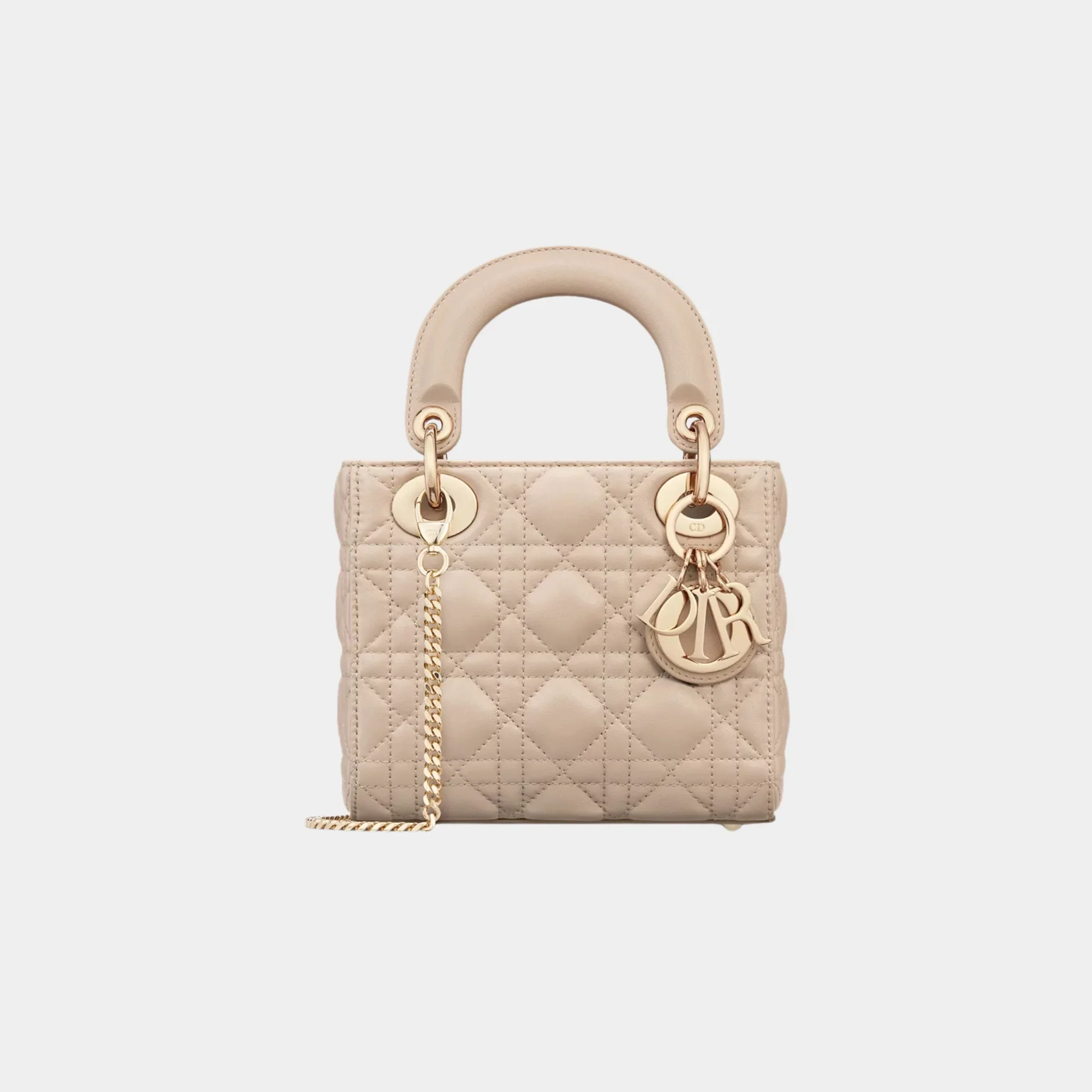 Lady Dior Mini Bag Cannage Lambskin - Image 13