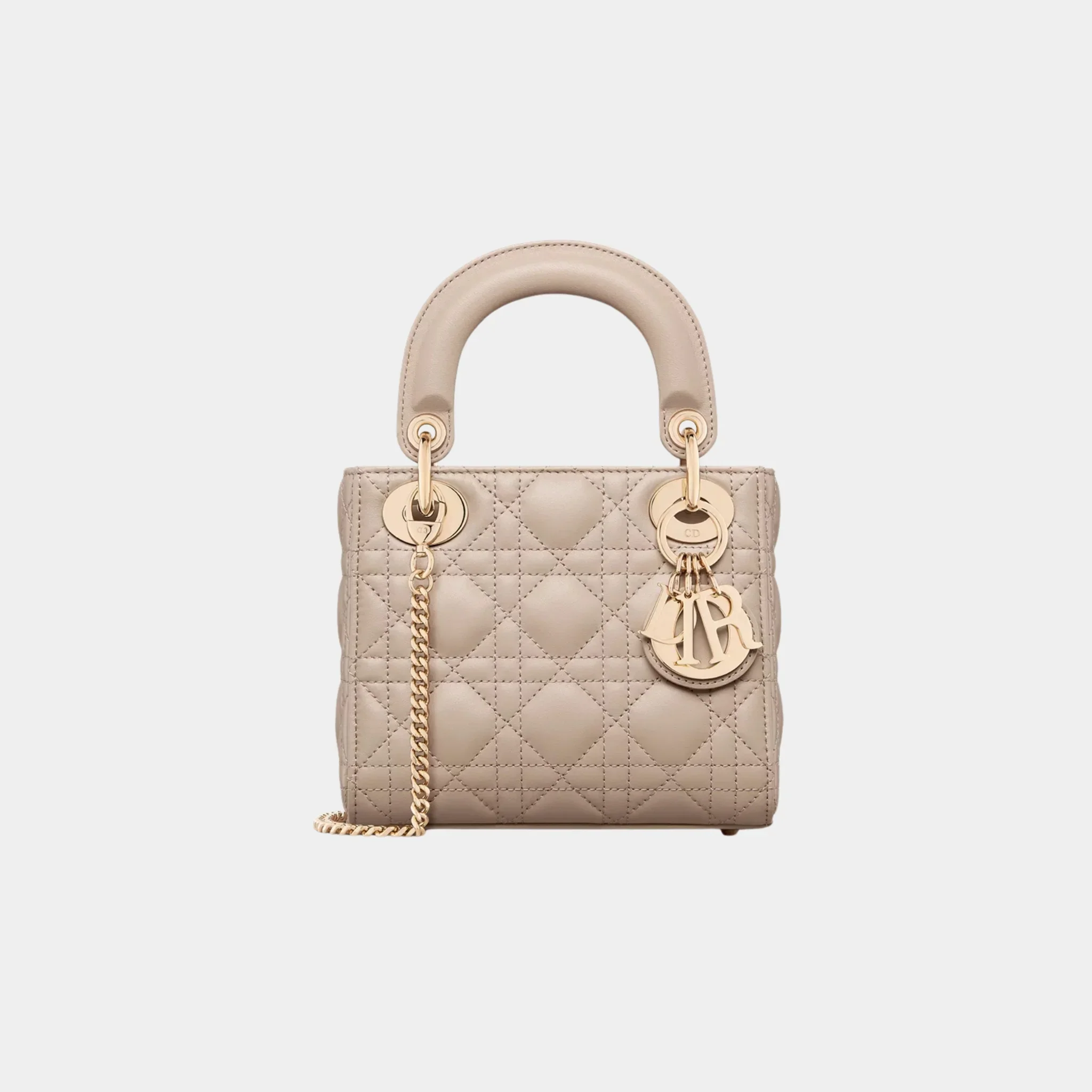 Lady Dior Mini Bag Cannage Lambskin - Image 3