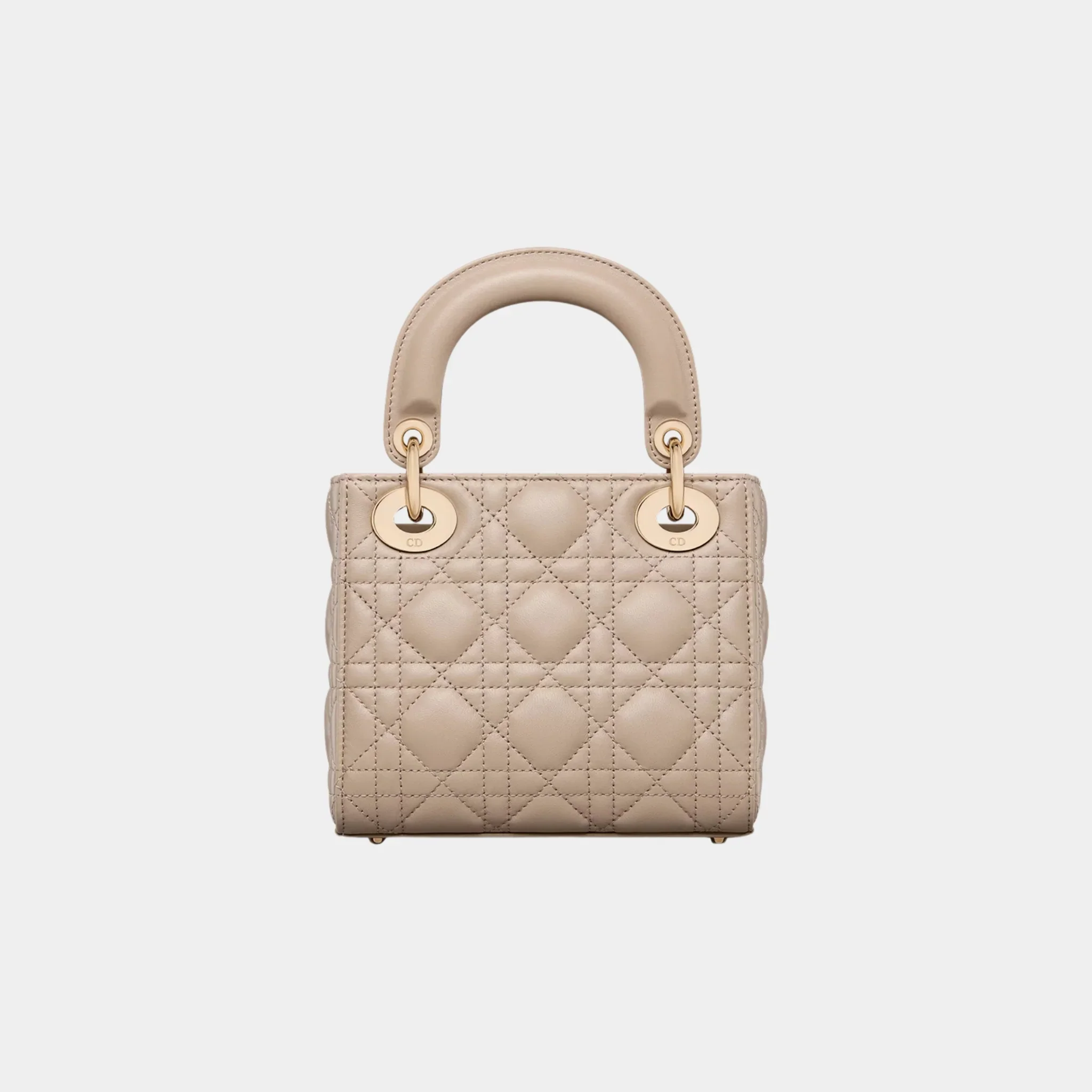 Lady Dior Mini Bag Cannage Lambskin - Image 4
