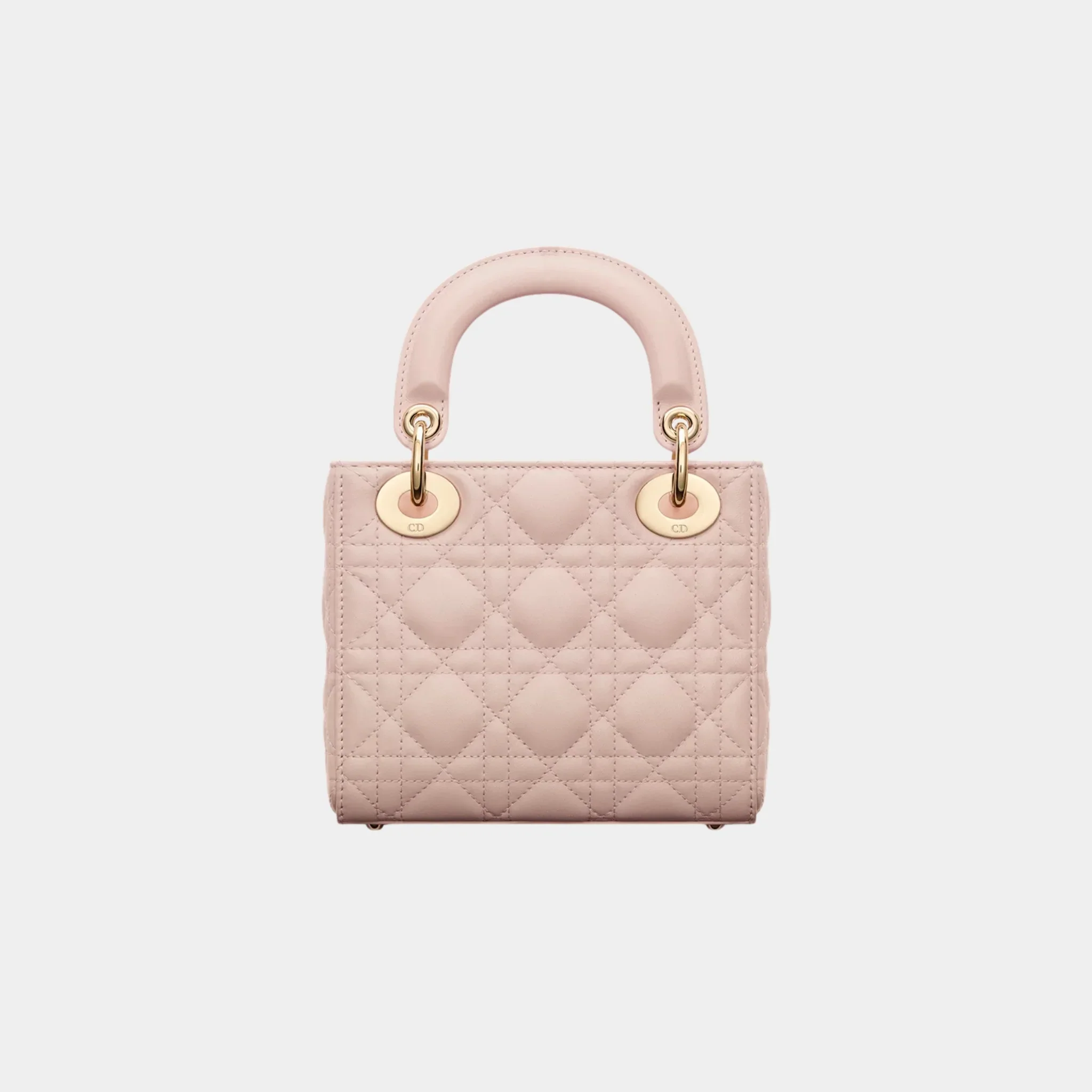 Lady Dior Mini Bag Cannage Lambskin - Image 6