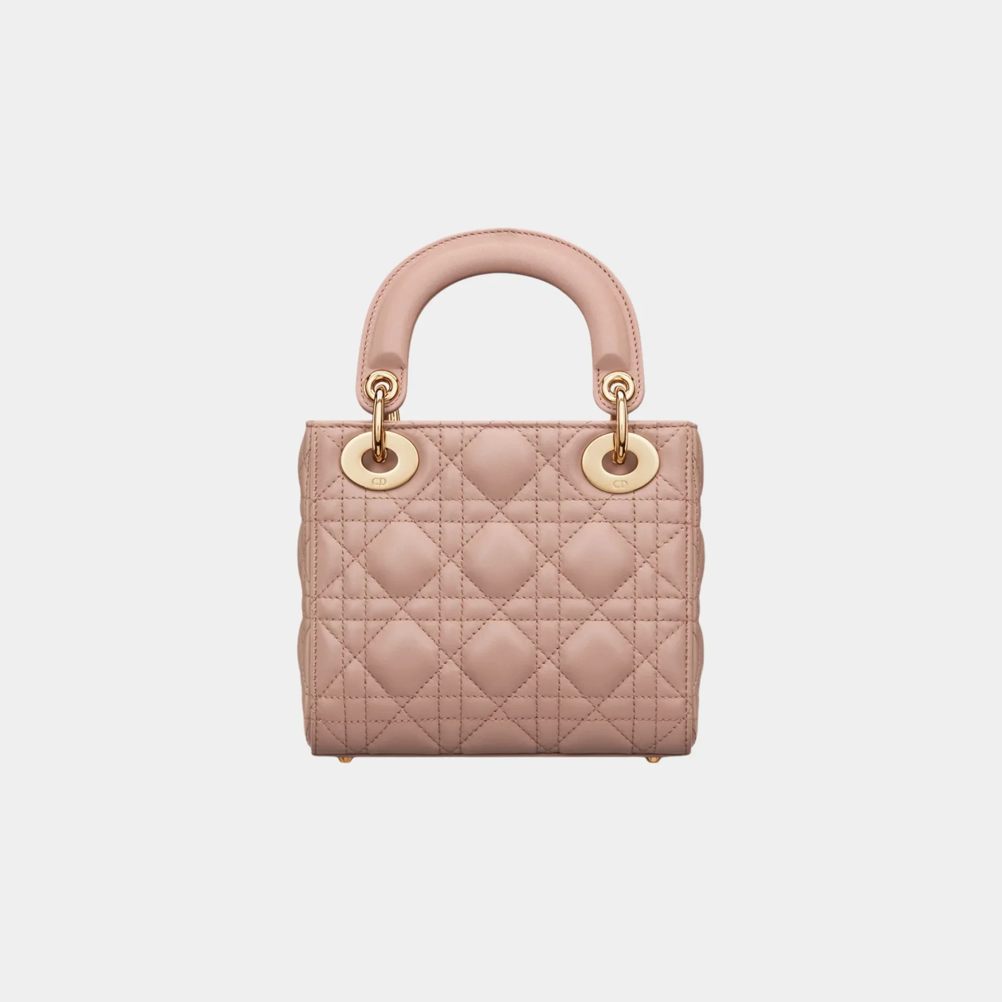 Lady Dior Mini Bag Cannage Lambskin - Image 8