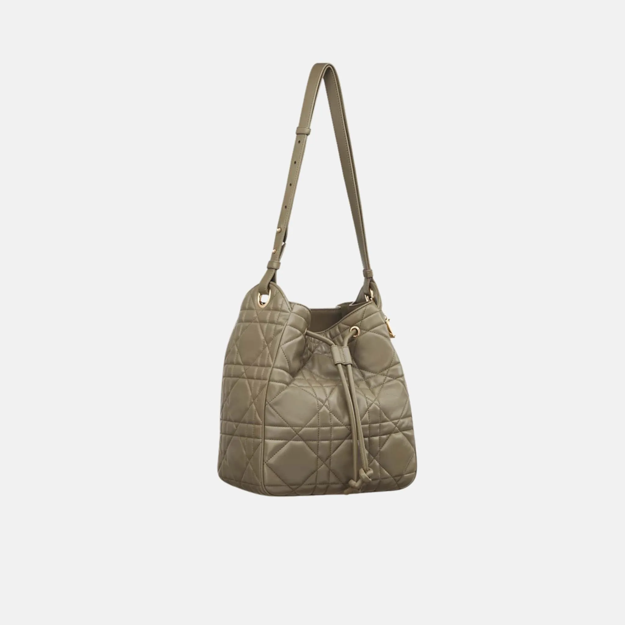 Medium D-Motion Bag Macrocannage Lambskin - Image 7