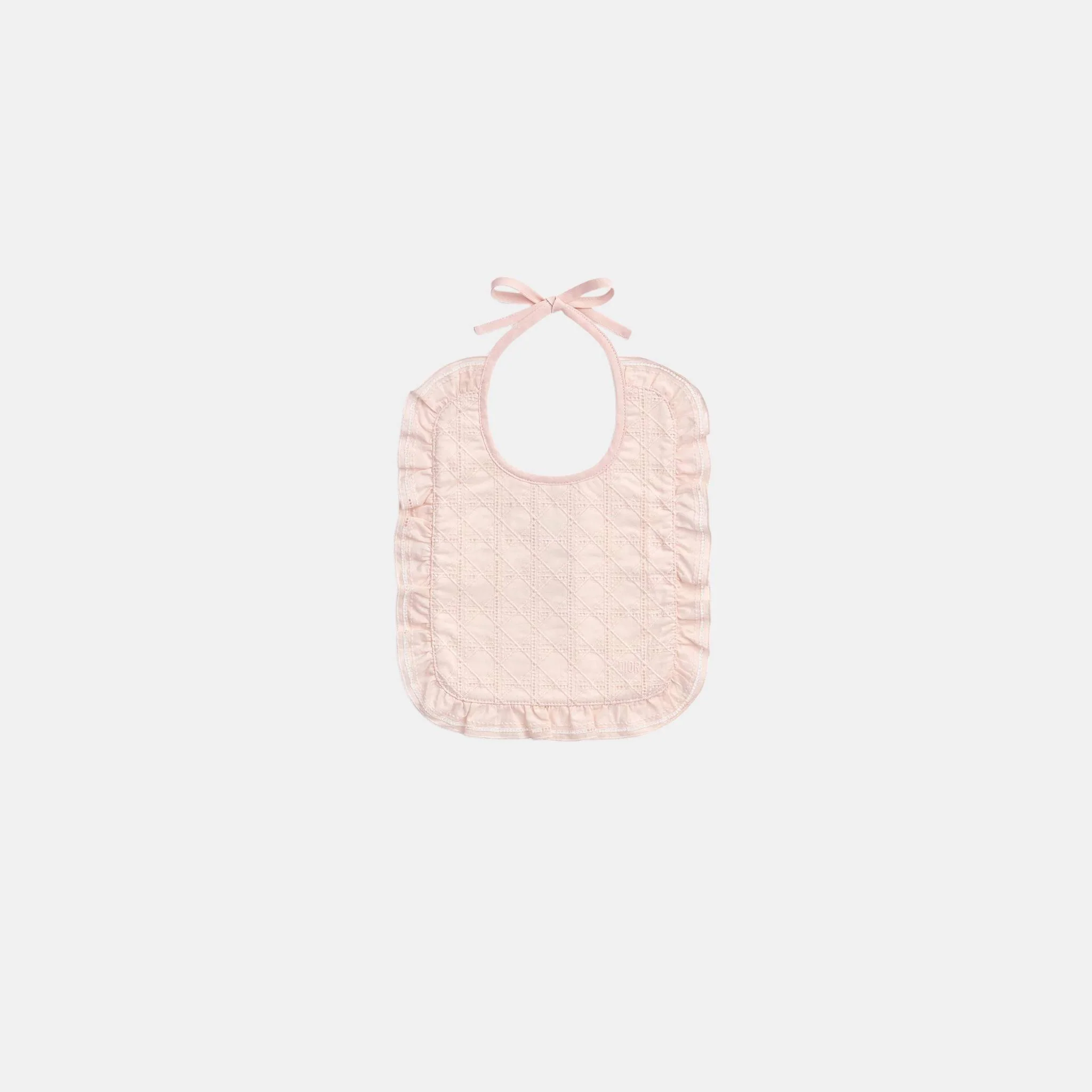 Newborn Gift Set Pale Pink Cannage Cotton Jersey and Voile - Image 3