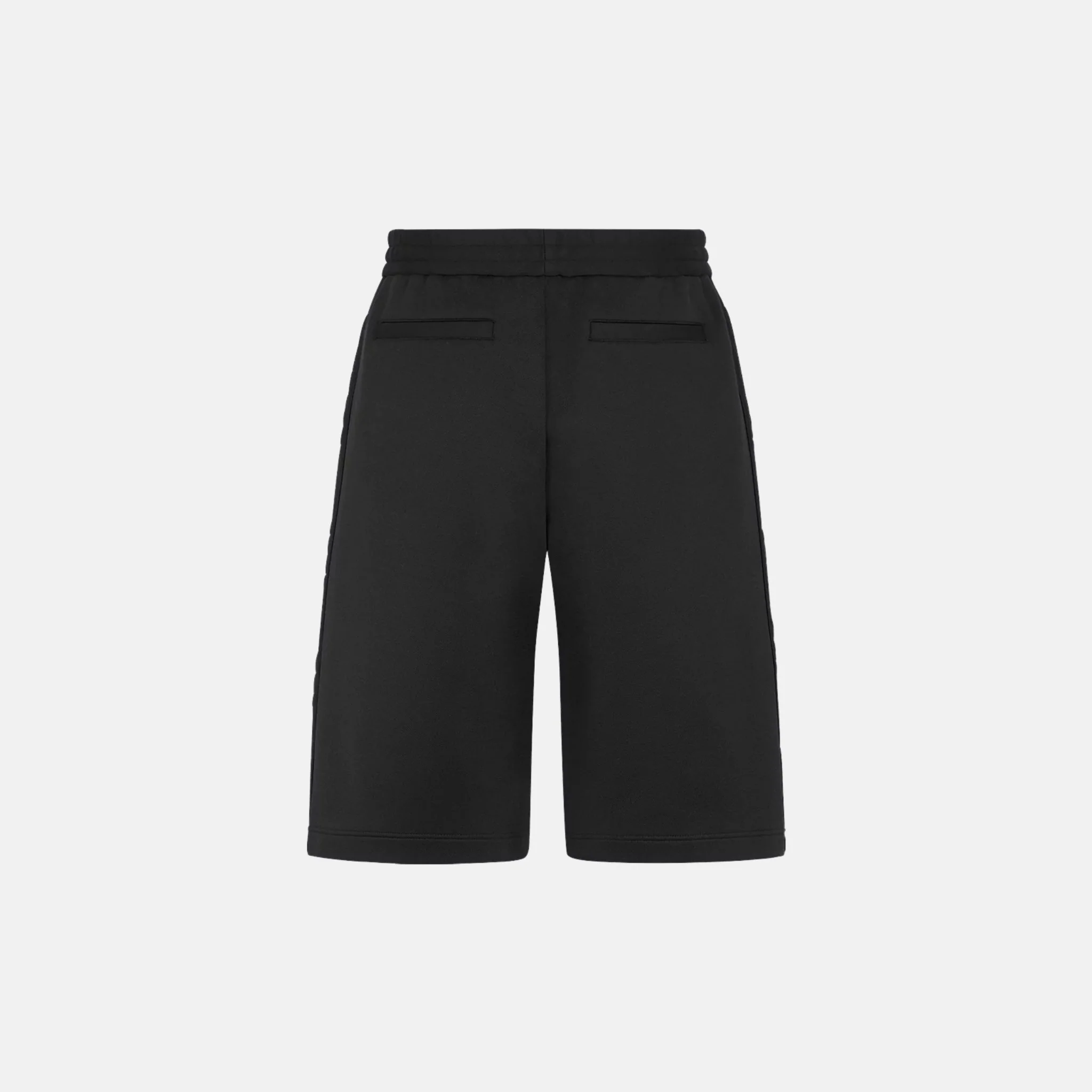 Oblique Bermuda Shorts In Cotton Blend Jersey - Image 2