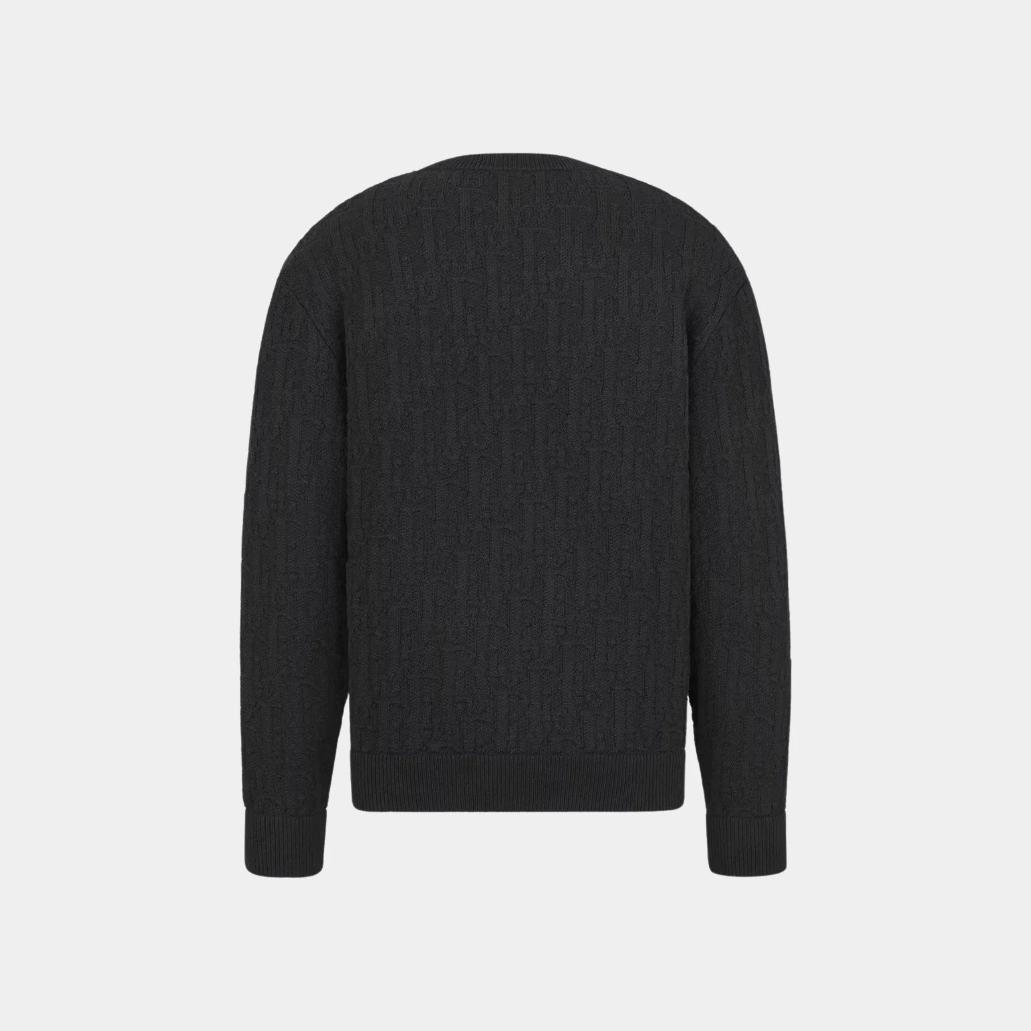 Oblique Sweater In Cotton Blend Jacquard - Image 2