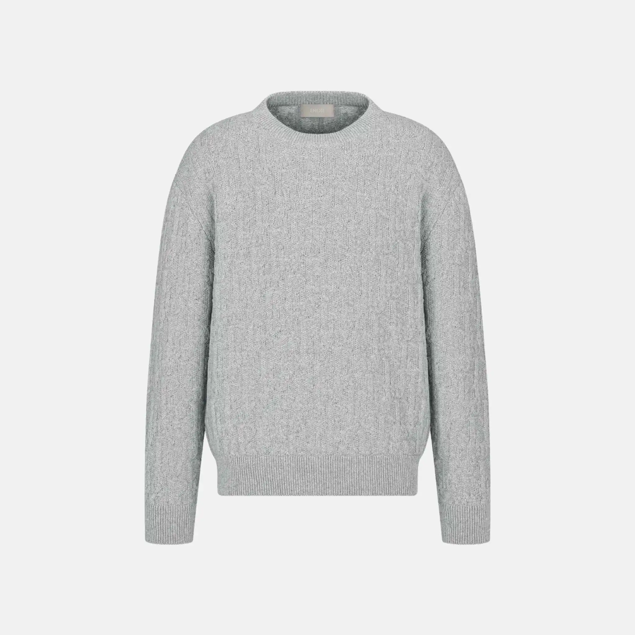 Oblique Sweater In Cotton Blend Jacquard - Image 3