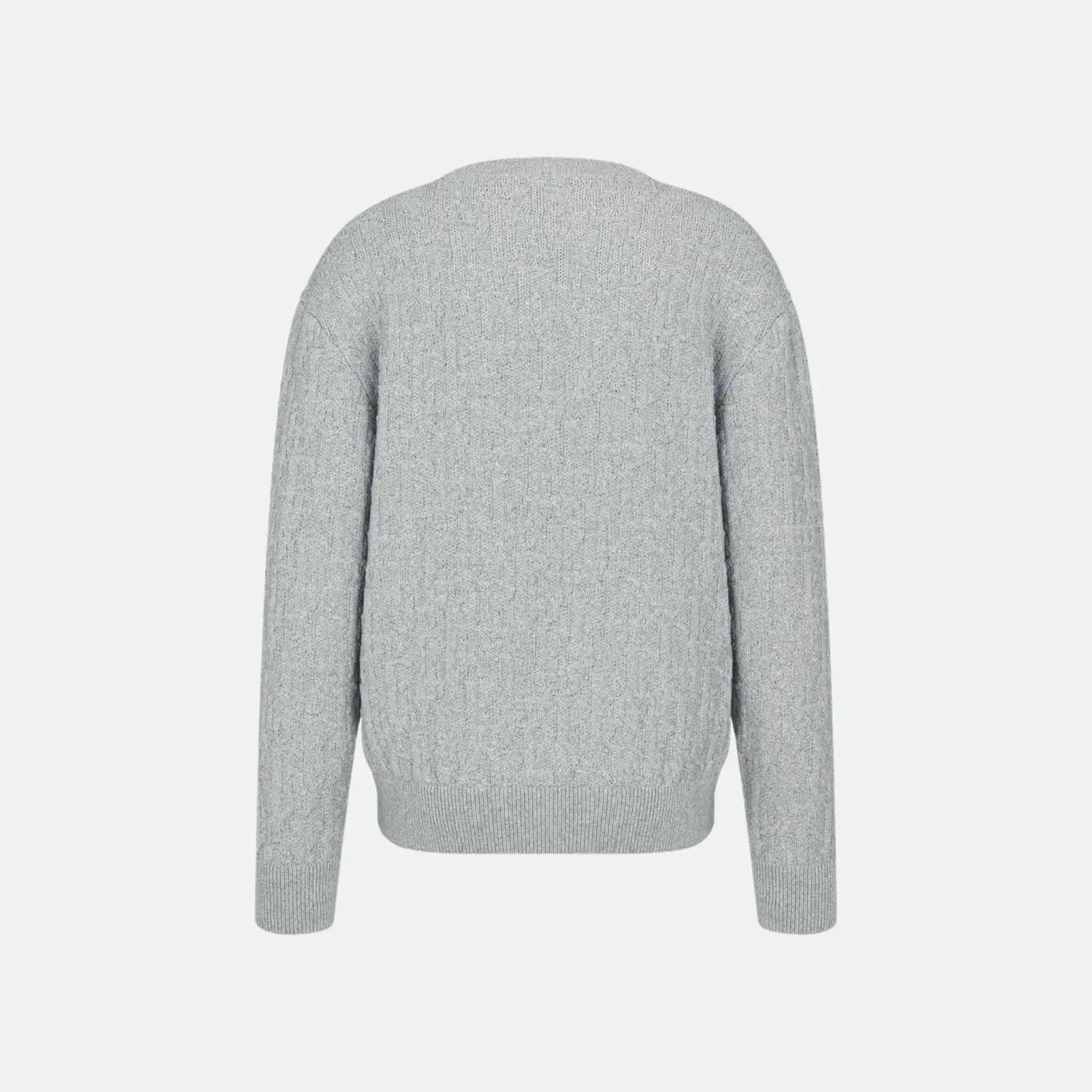 Oblique Sweater In Cotton Blend Jacquard - Image 4