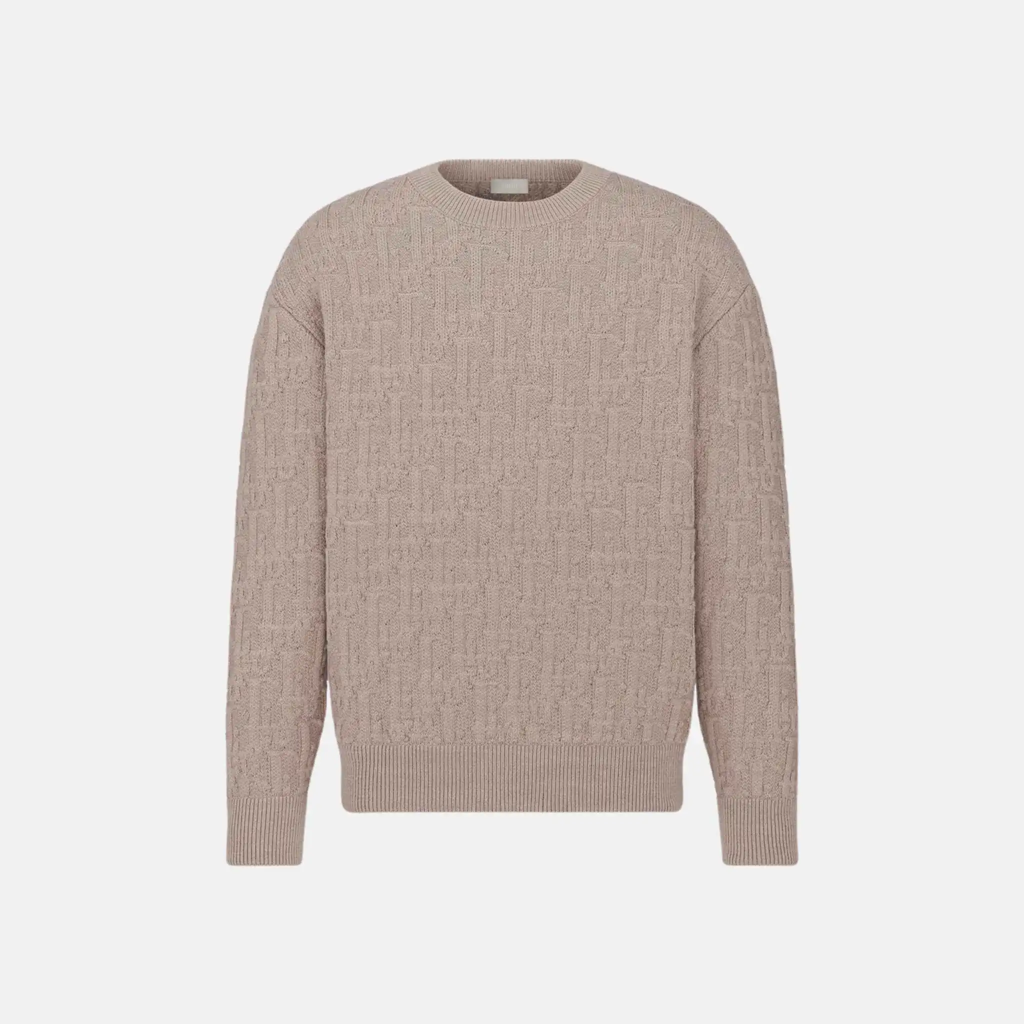 Oblique Sweater In Cotton Blend Jacquard - Image 5