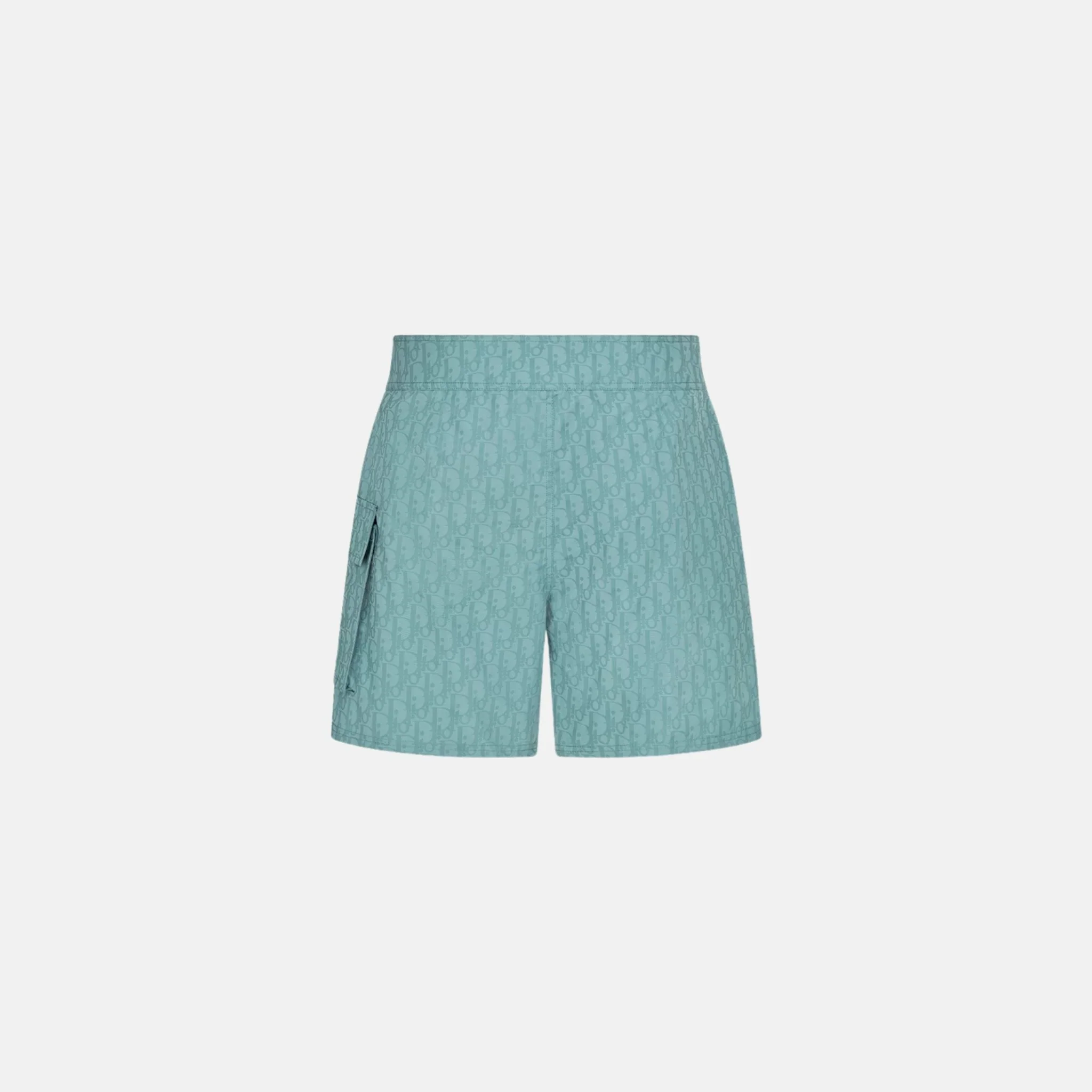 Oblique Swim Shorts In Technical Fabric - Image 2