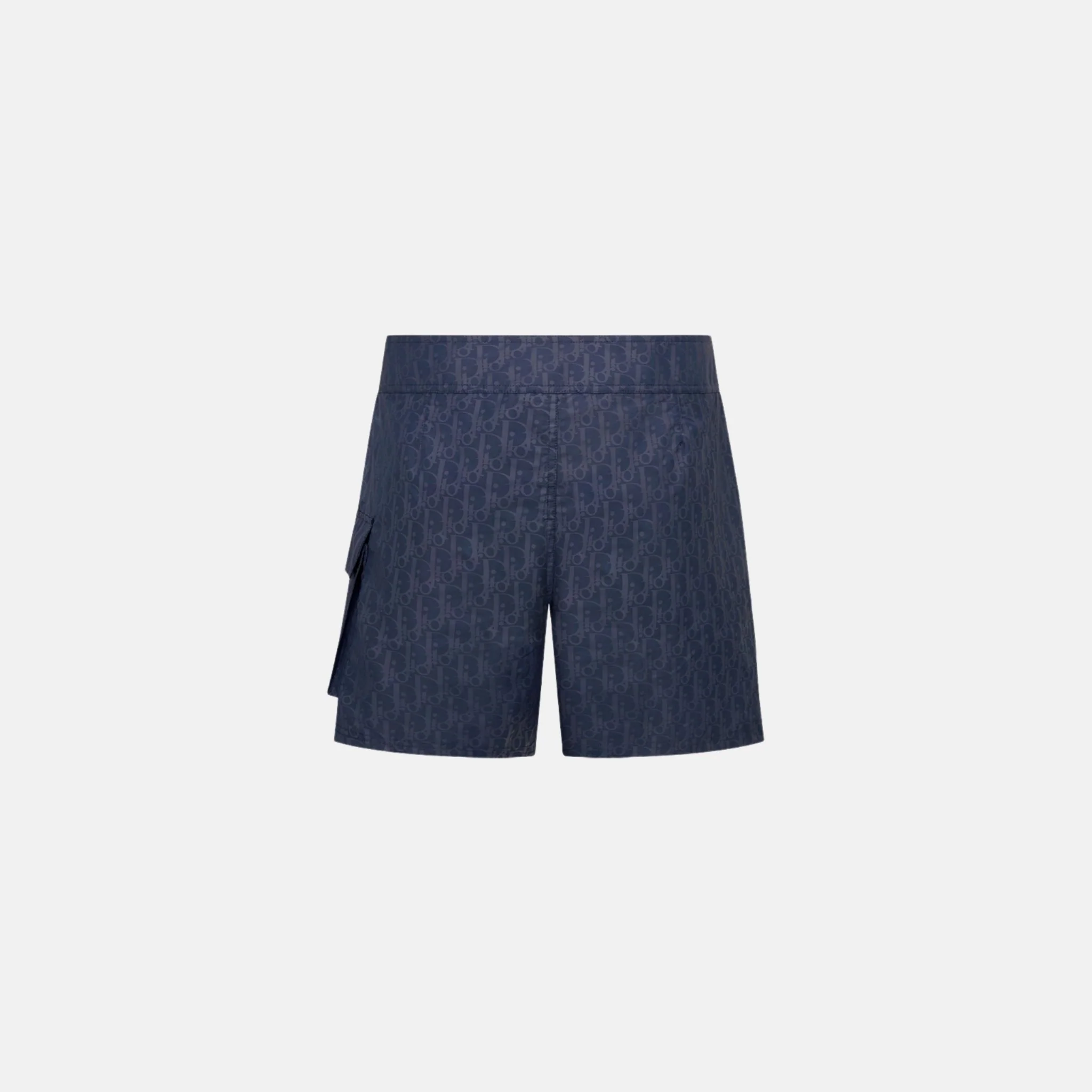 Oblique Swim Shorts In Technical Fabric - Image 4