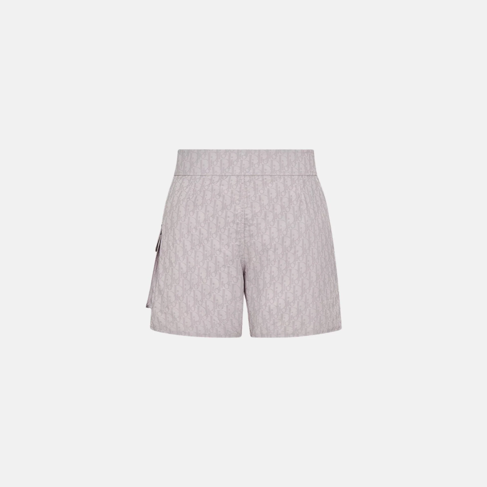 Oblique Swim Shorts In Technical Fabric - Image 6