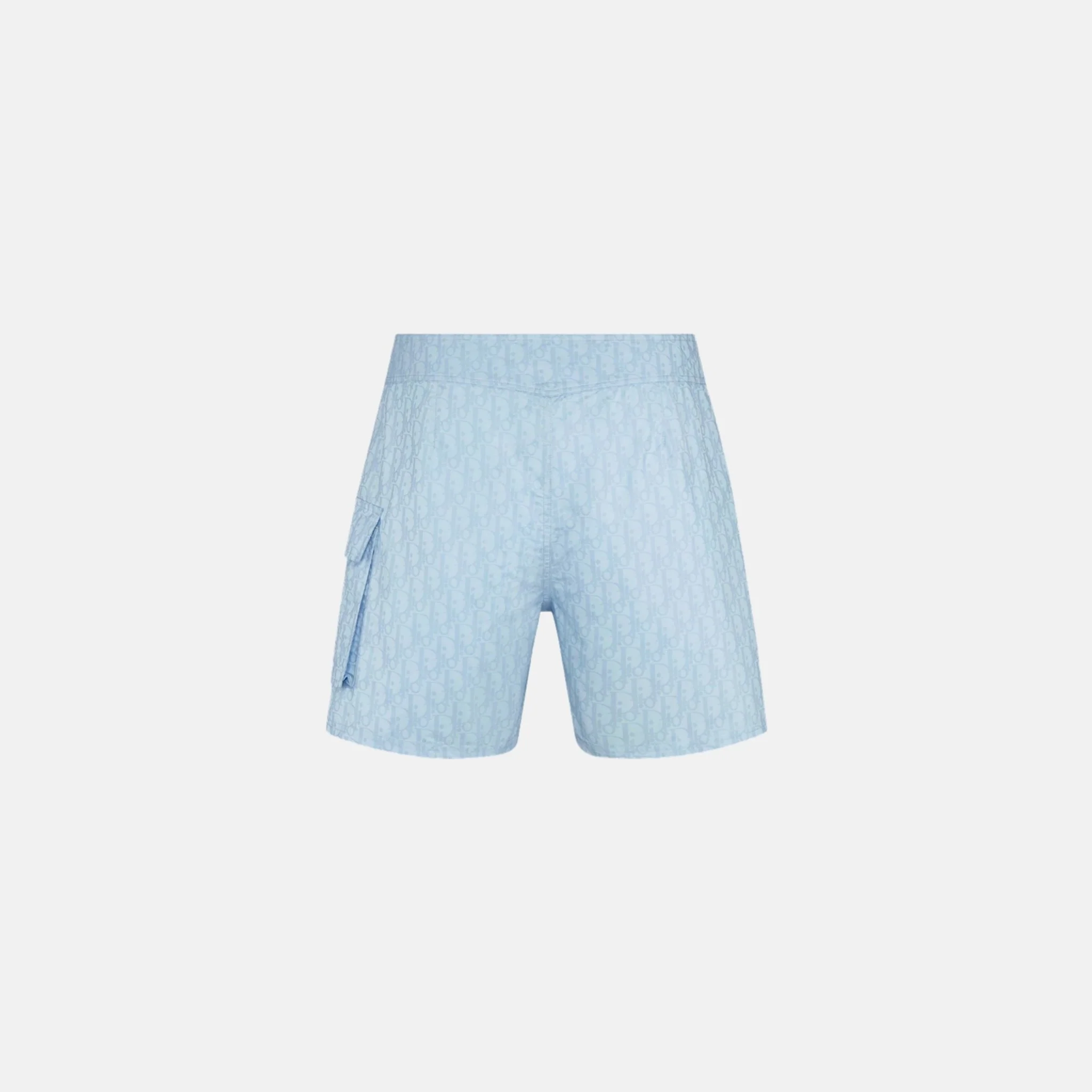 Oblique Swim Shorts In Technical Fabric - Image 8