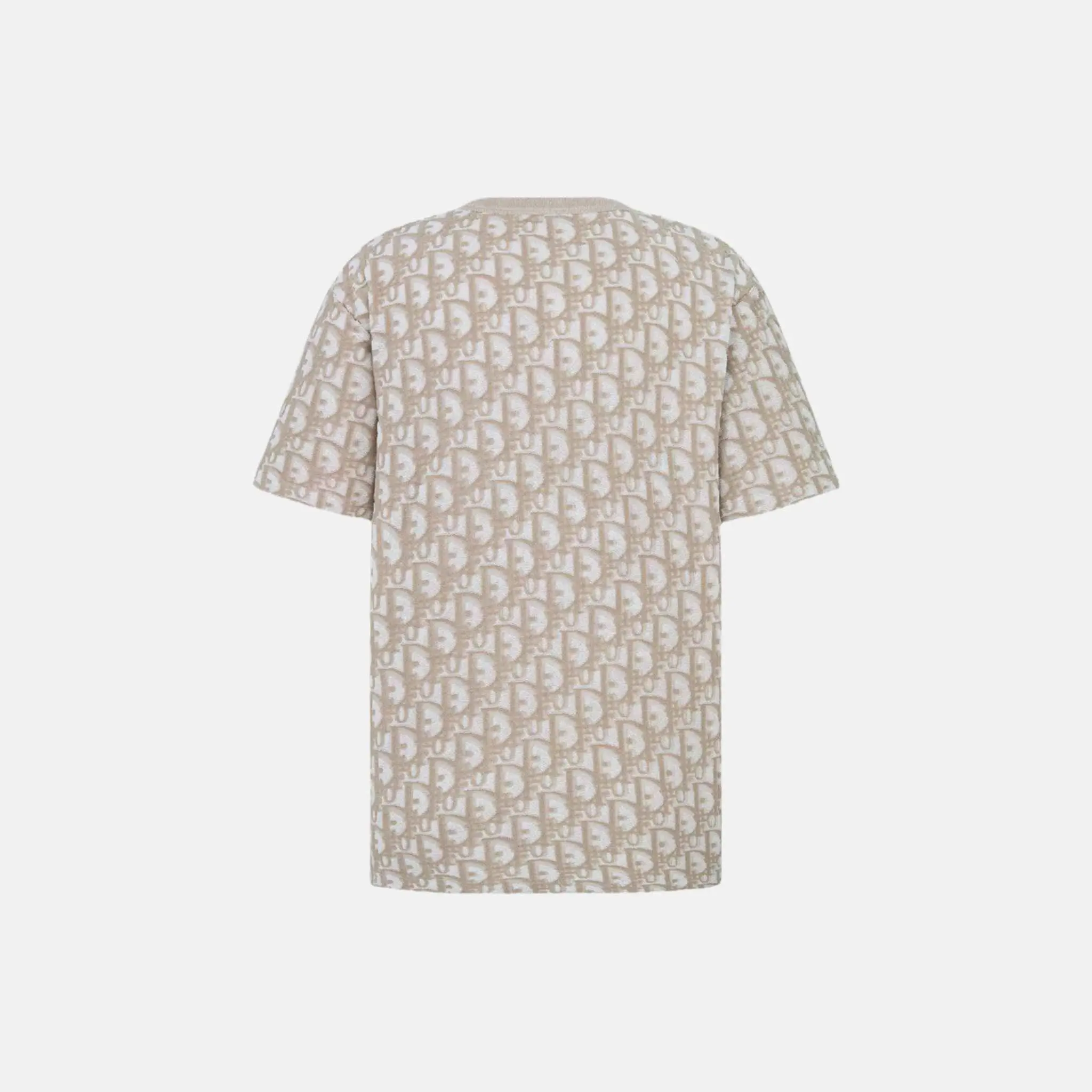 Oblique T Shirt Relaxed Fit In Terry Cotton Jersey - Image 2