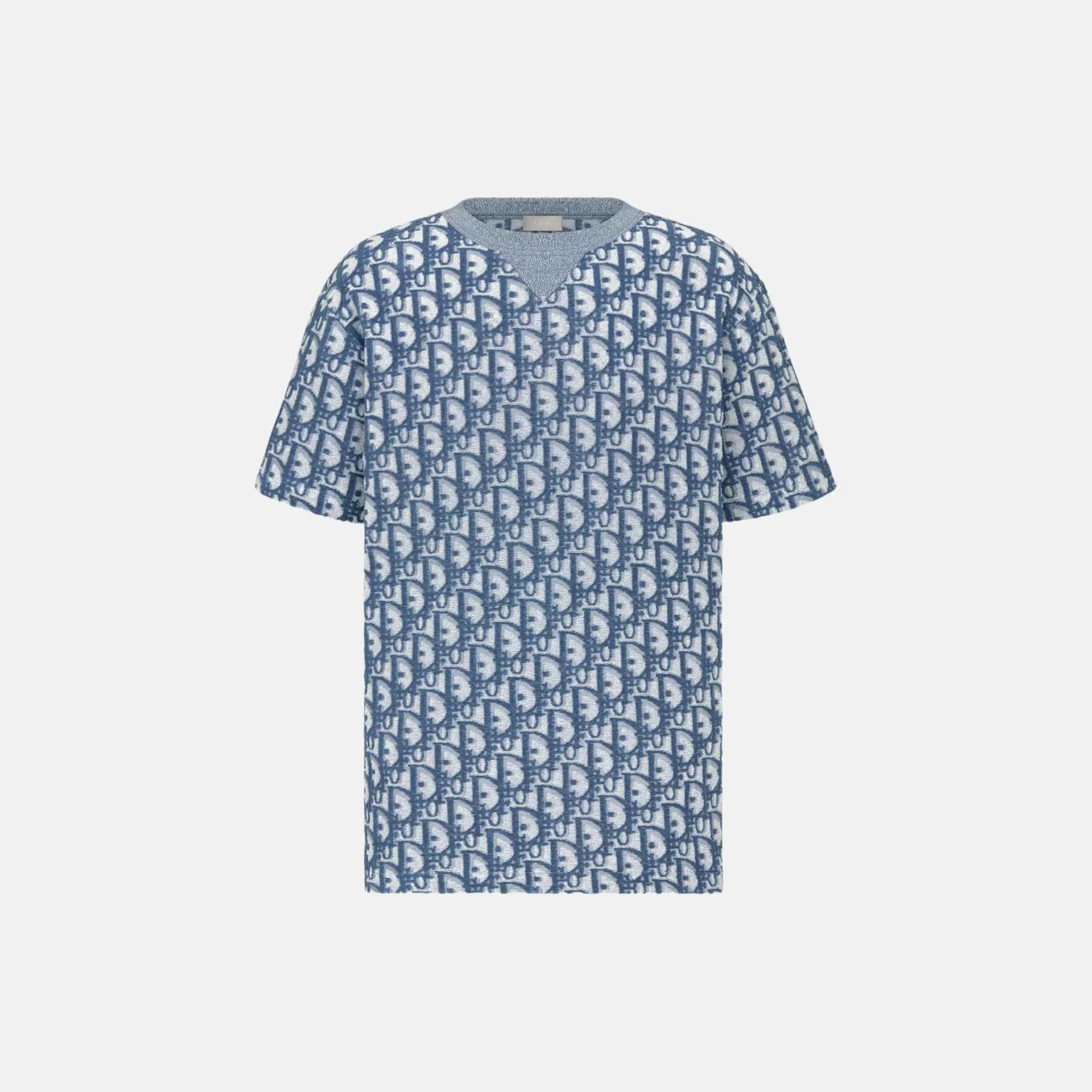 Oblique T Shirt Relaxed Fit In Terry Cotton Jersey - Image 3