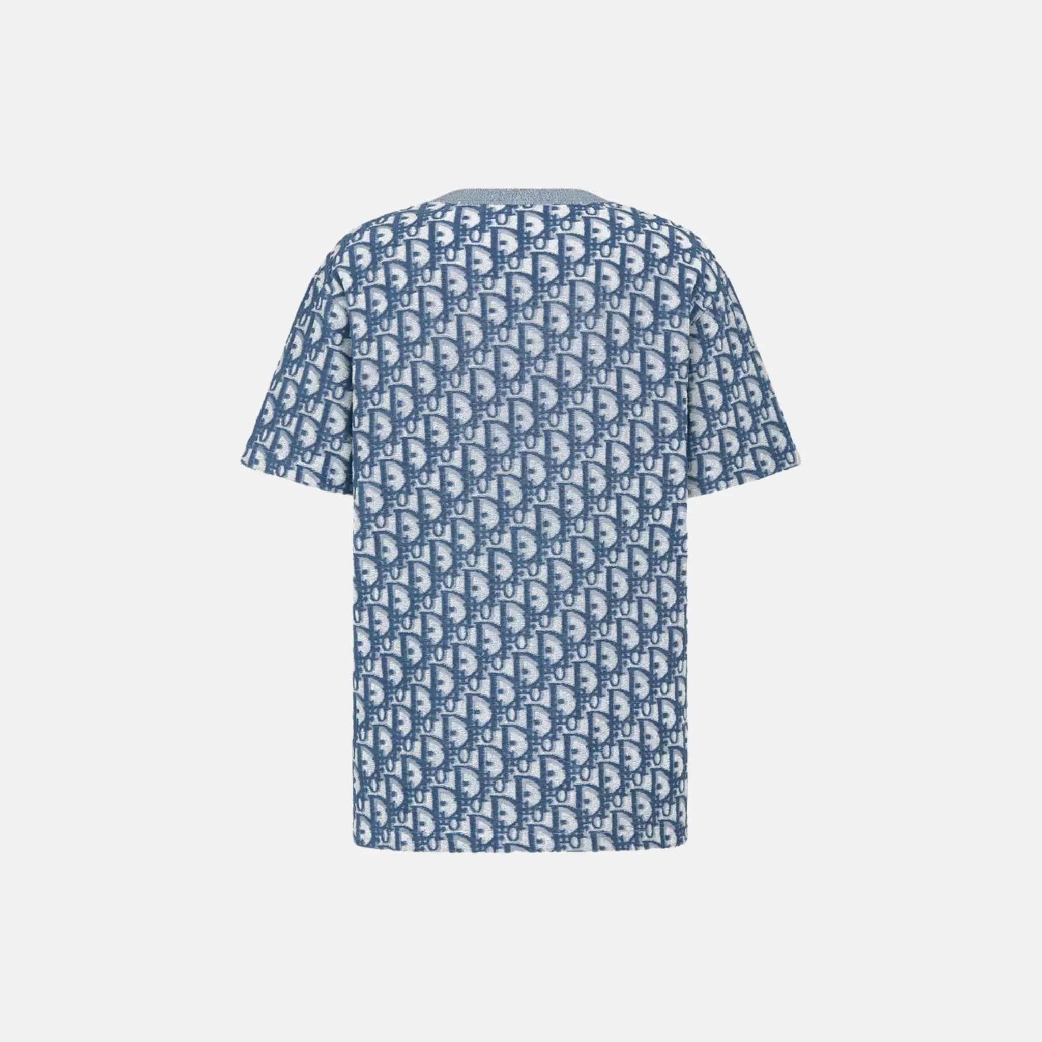 Oblique T Shirt Relaxed Fit In Terry Cotton Jersey - Image 4