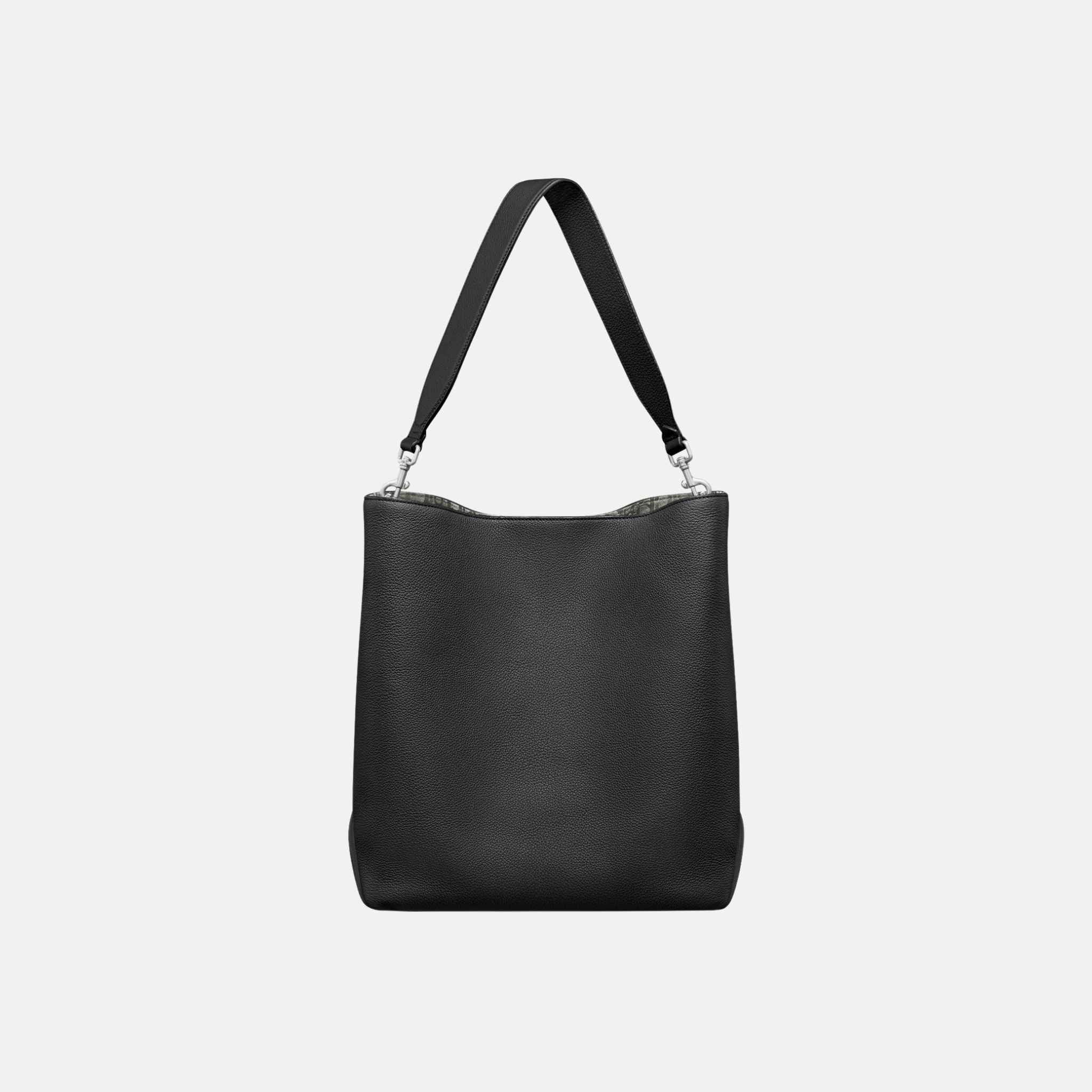Prive Vertical Hobo Bag In Icons Calfskin - Image 3
