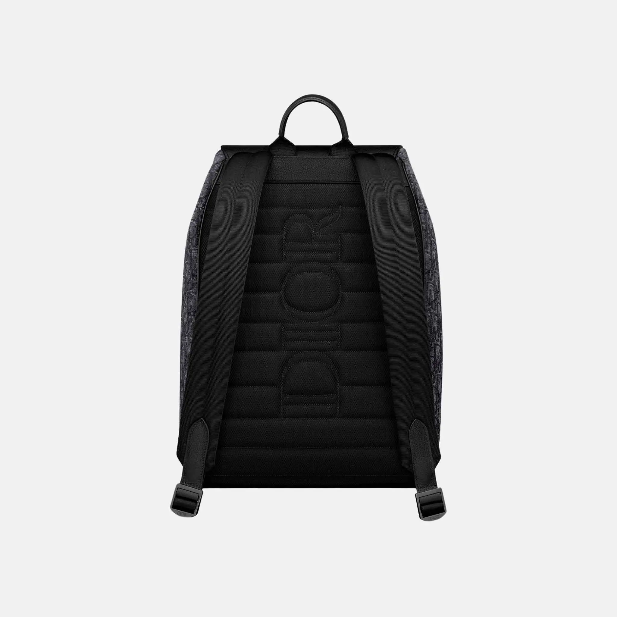 Saddle Flap Backpack in Oblique and Grained Calfskin - Image 7