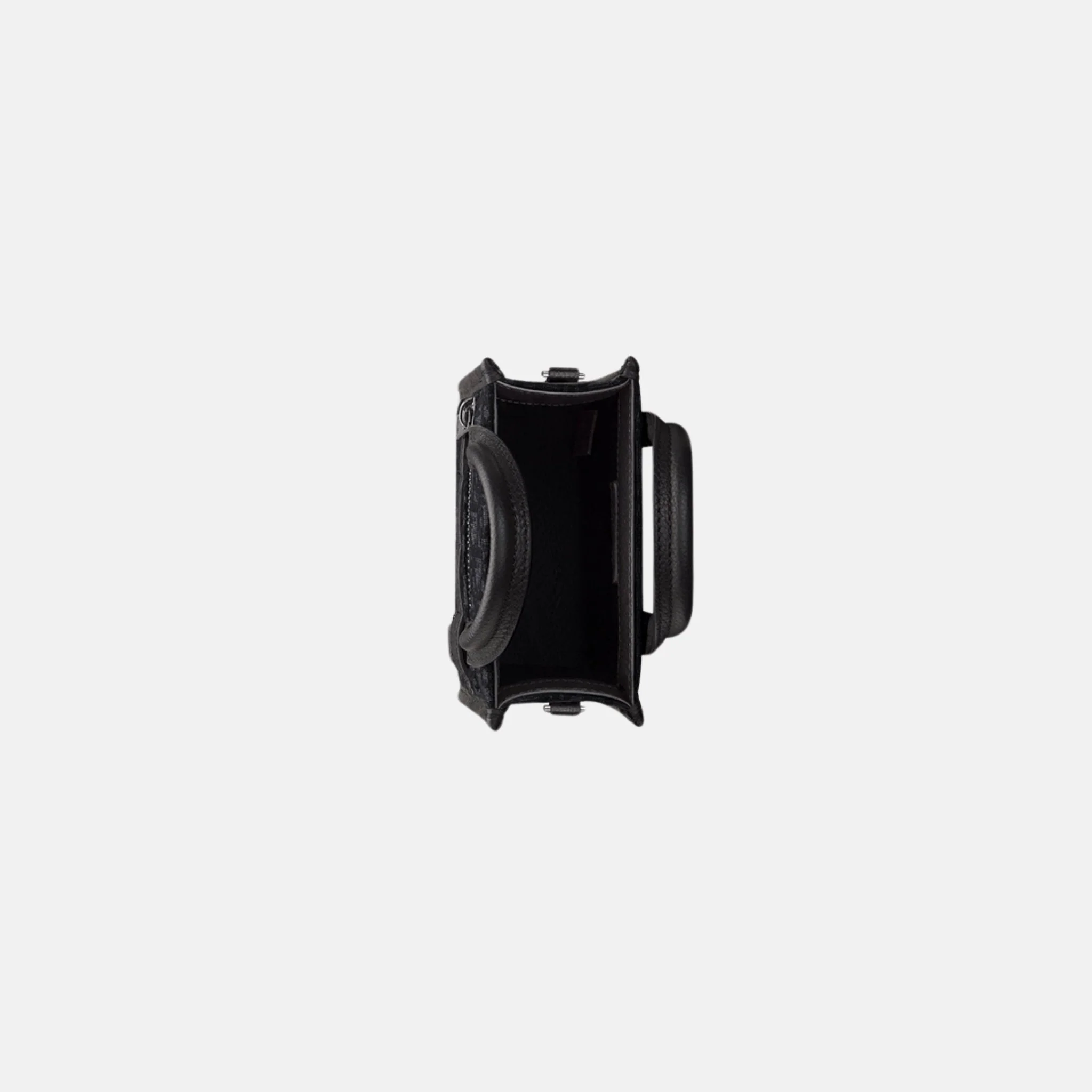 Safari North-South Mini Tote Bag In Grained Calfskin - Image 5