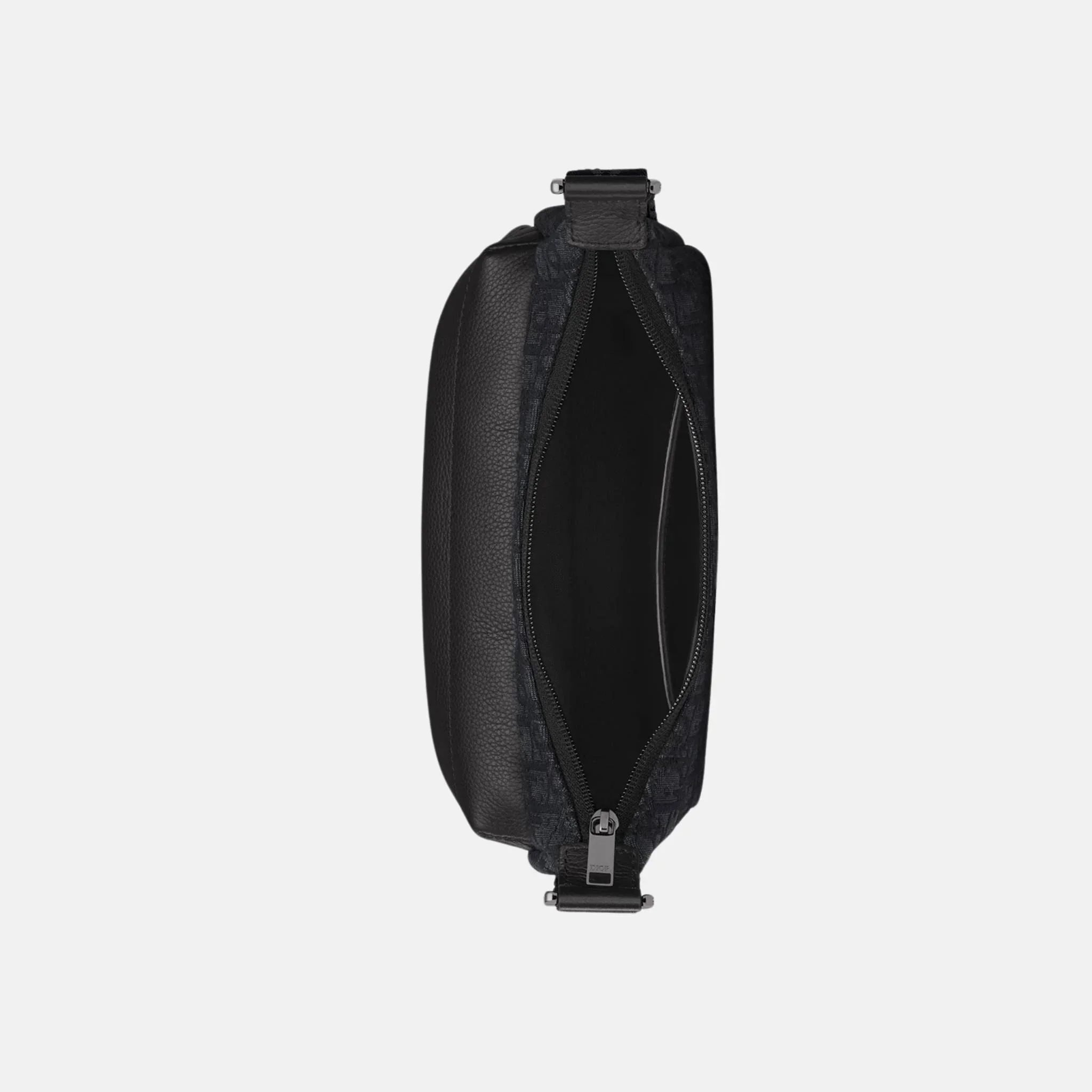 Small Rider Soft Hobo Bag In Oblique Jacquard - Image 5