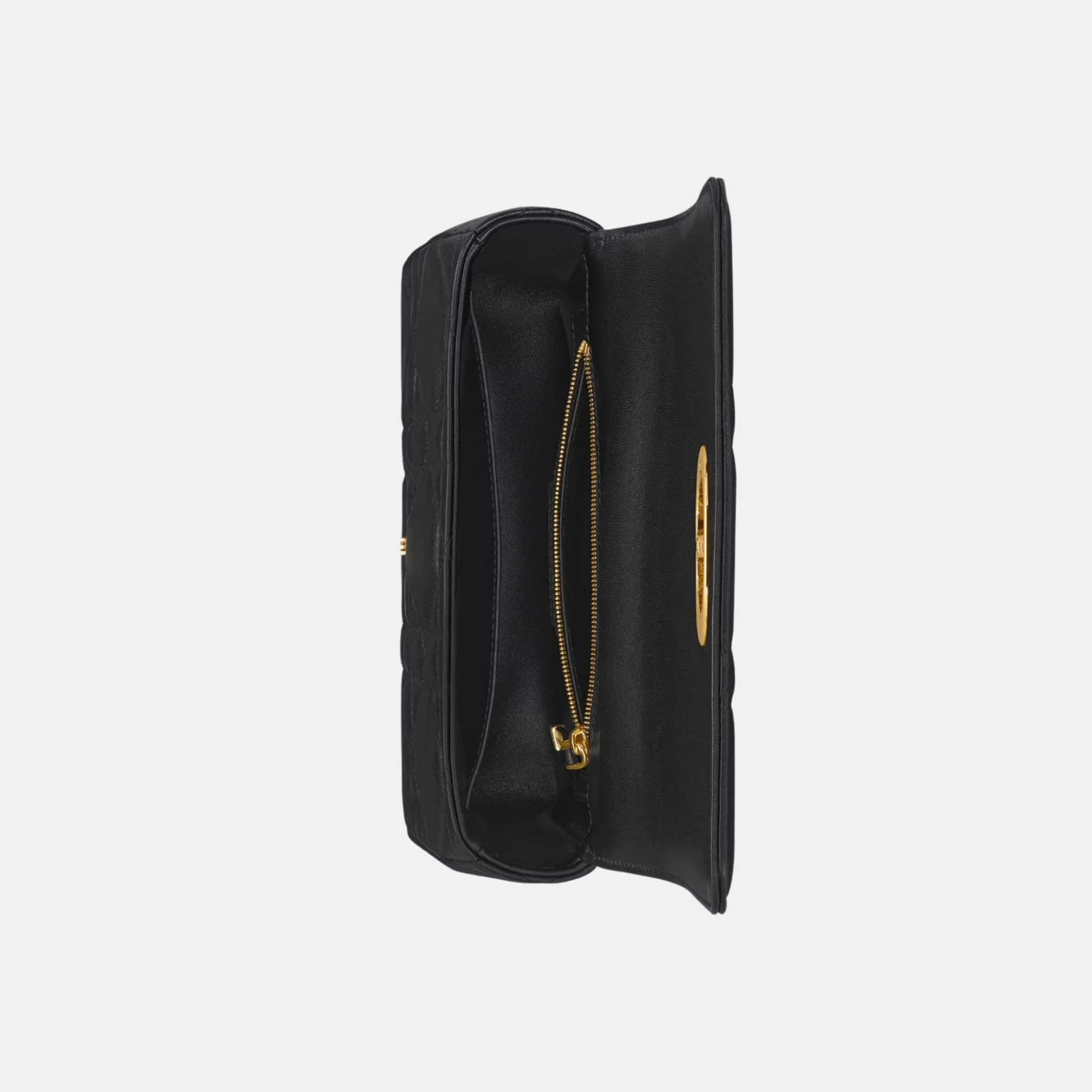 Small Soft Caro Bag In Macrocannage Lambskin - Image 2