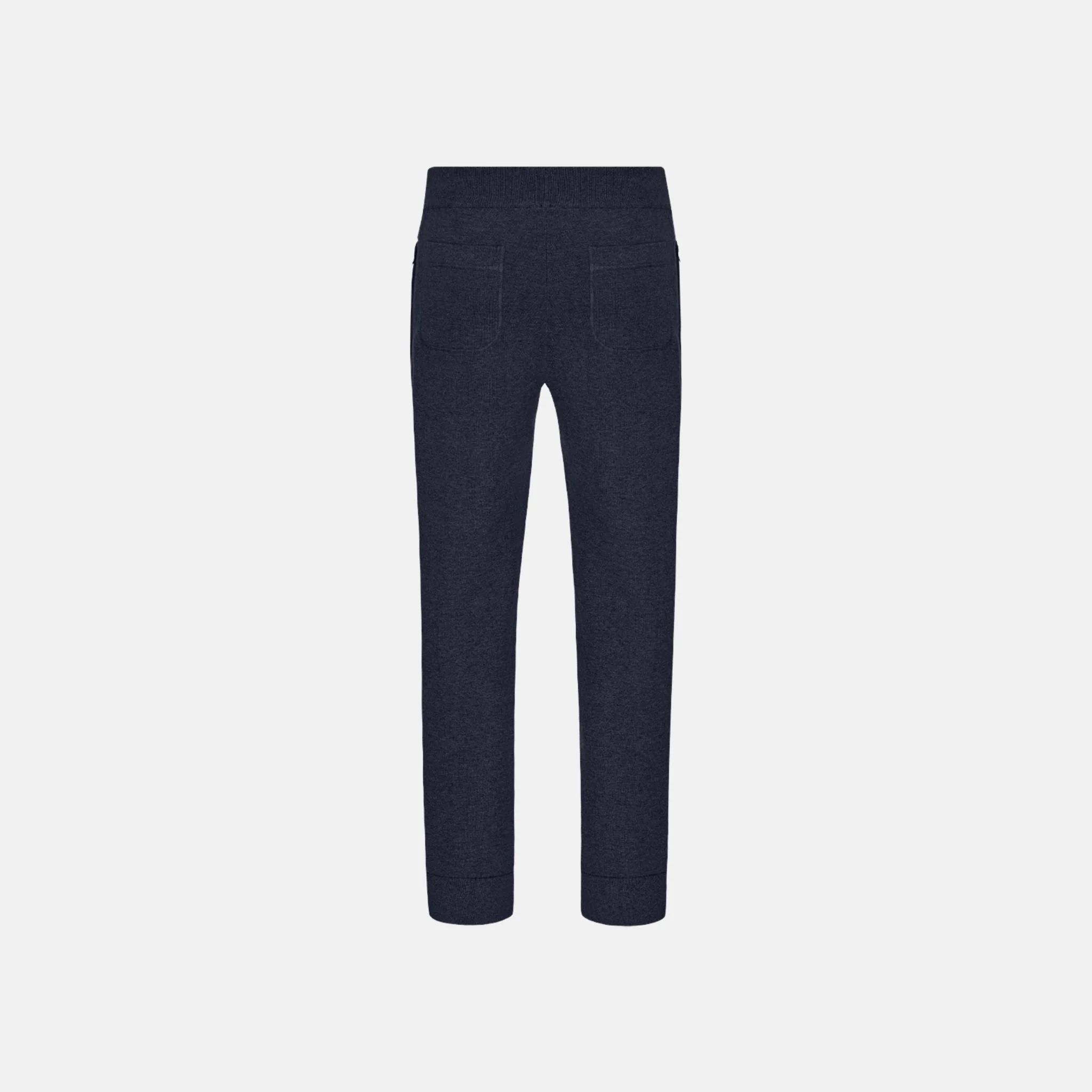 Track Pants In Cotton And Cashmere Knit - Image 2