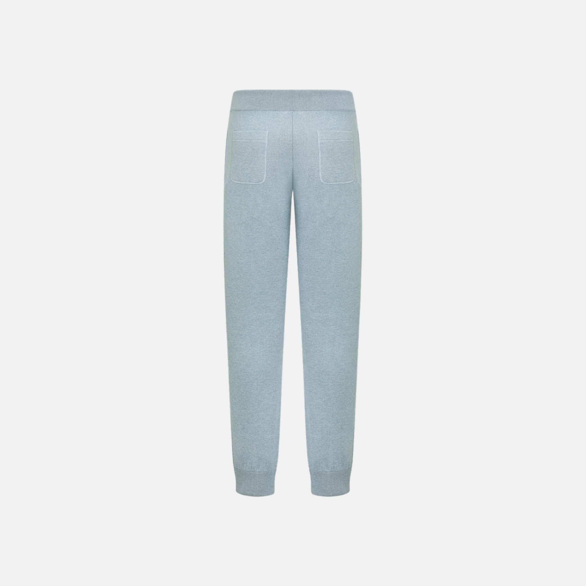Track Pants In Cotton And Cashmere Knit - Image 4