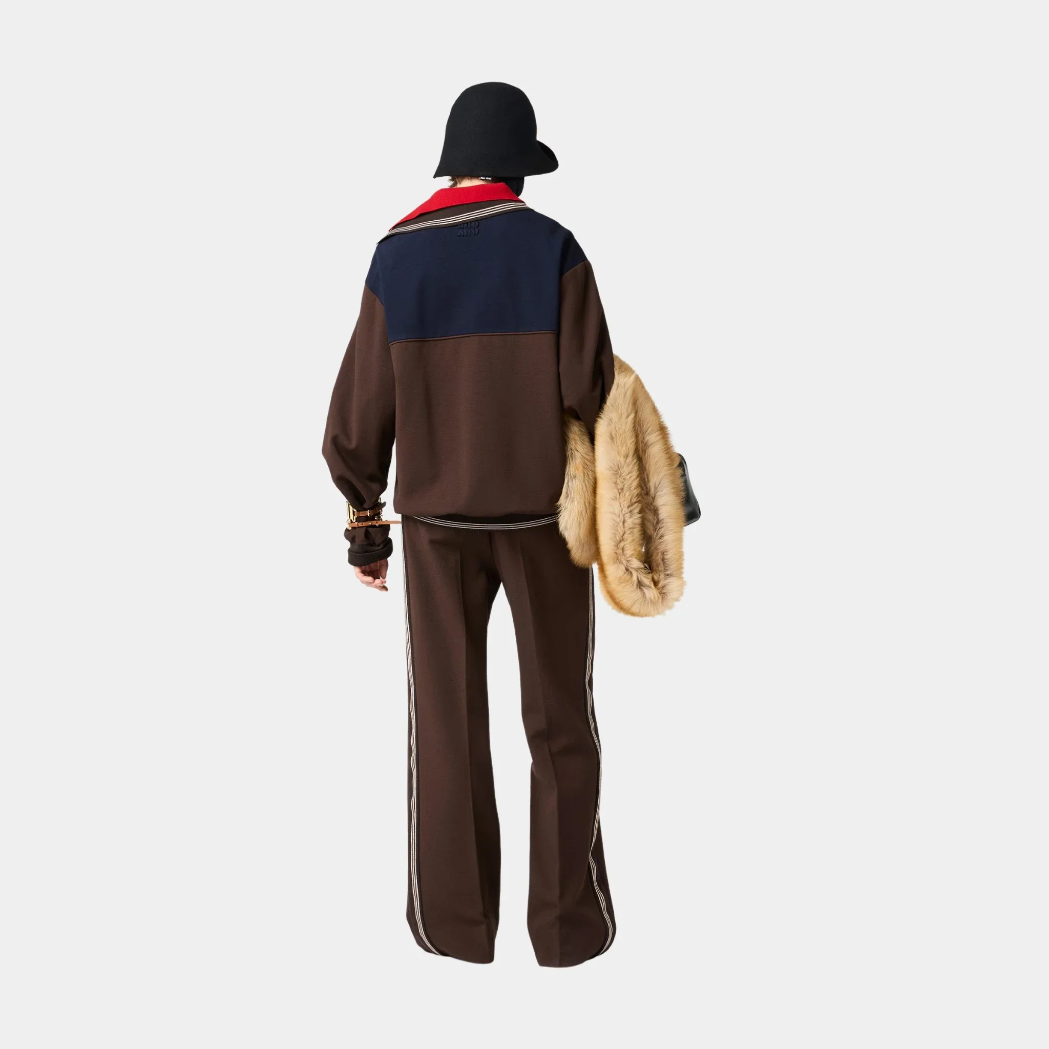 Fabric Stitch Knit Pants - Image 4
