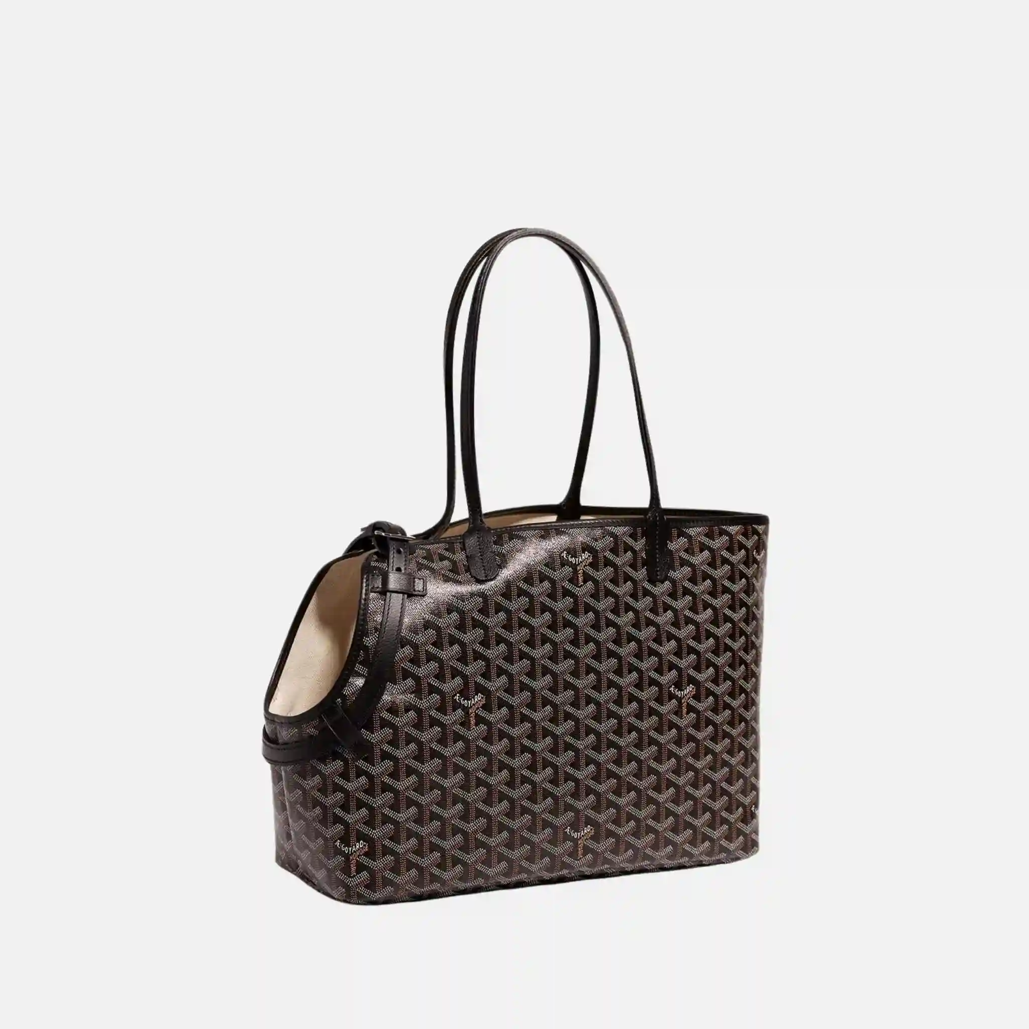 Chien Gris Luxury Pet Carrier Bag - Image 3