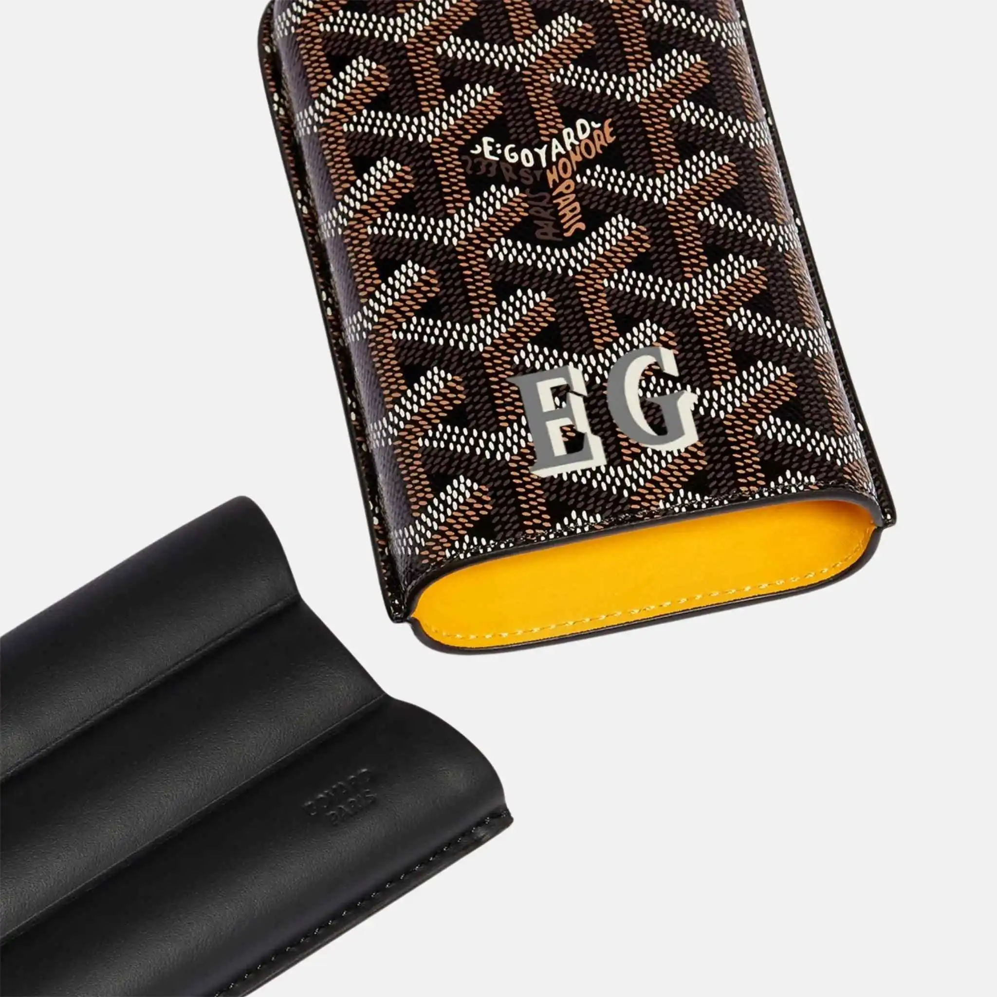 Churchill 3 Cigar Case Initials - Image 2
