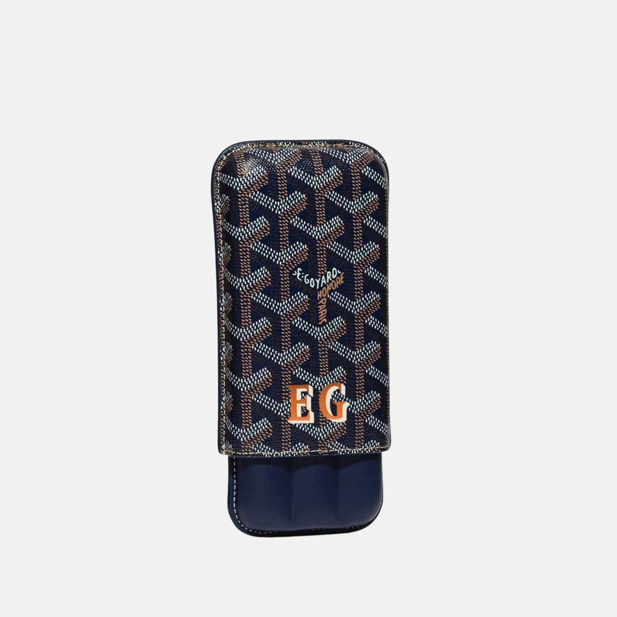 Churchill 3 Cigar Case Initials - Image 5