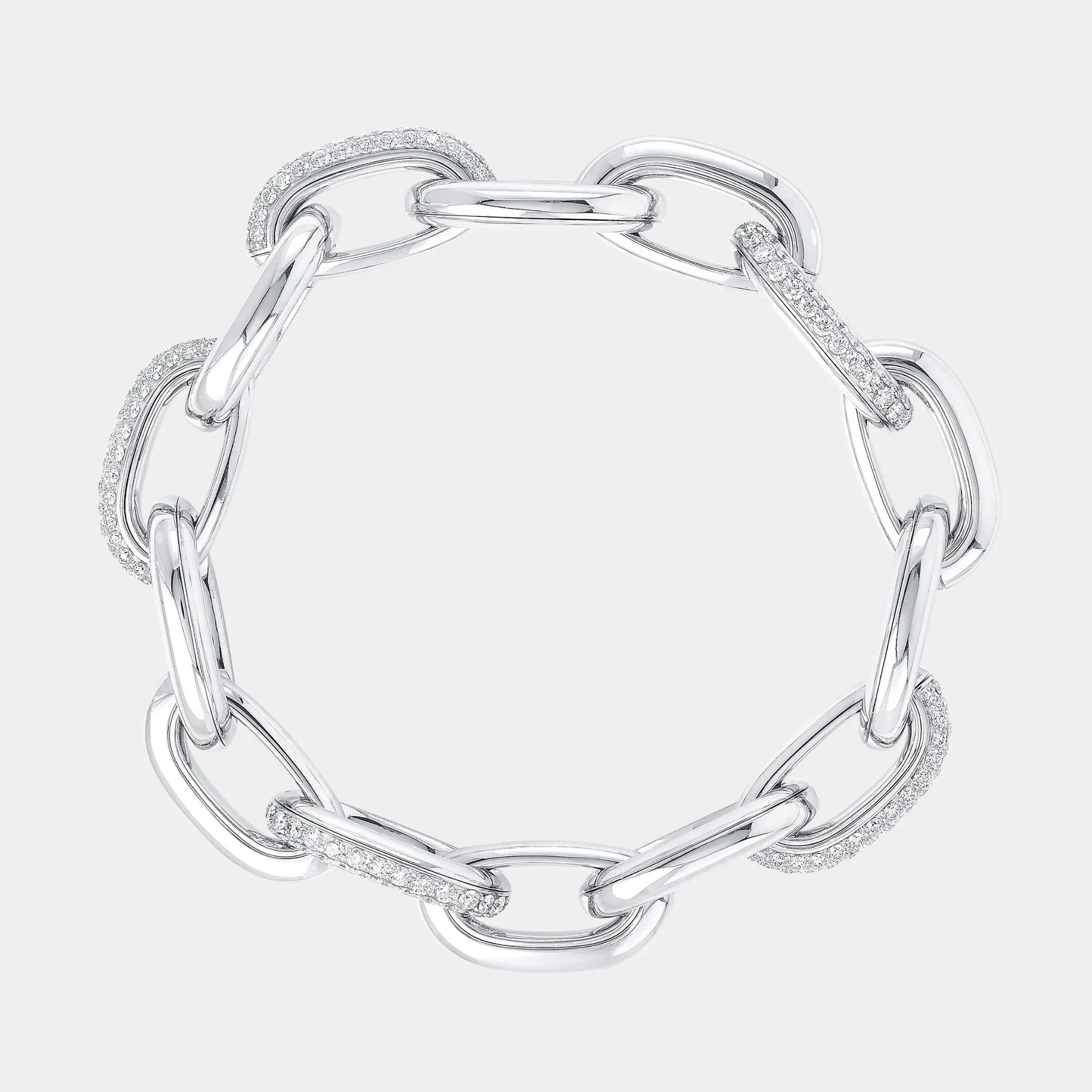 Be Together Diamond Bracelet White Gold - Image 2
